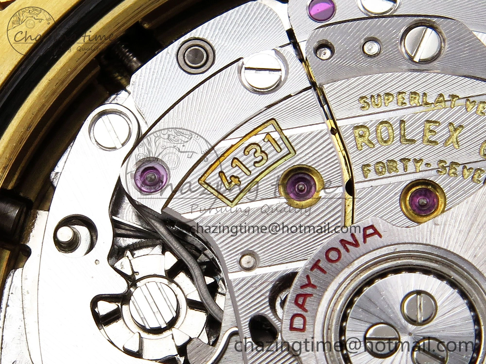 Daytona 126508 QF 1:1 Best Edition White Dial on YG Braclet SH4131 V5