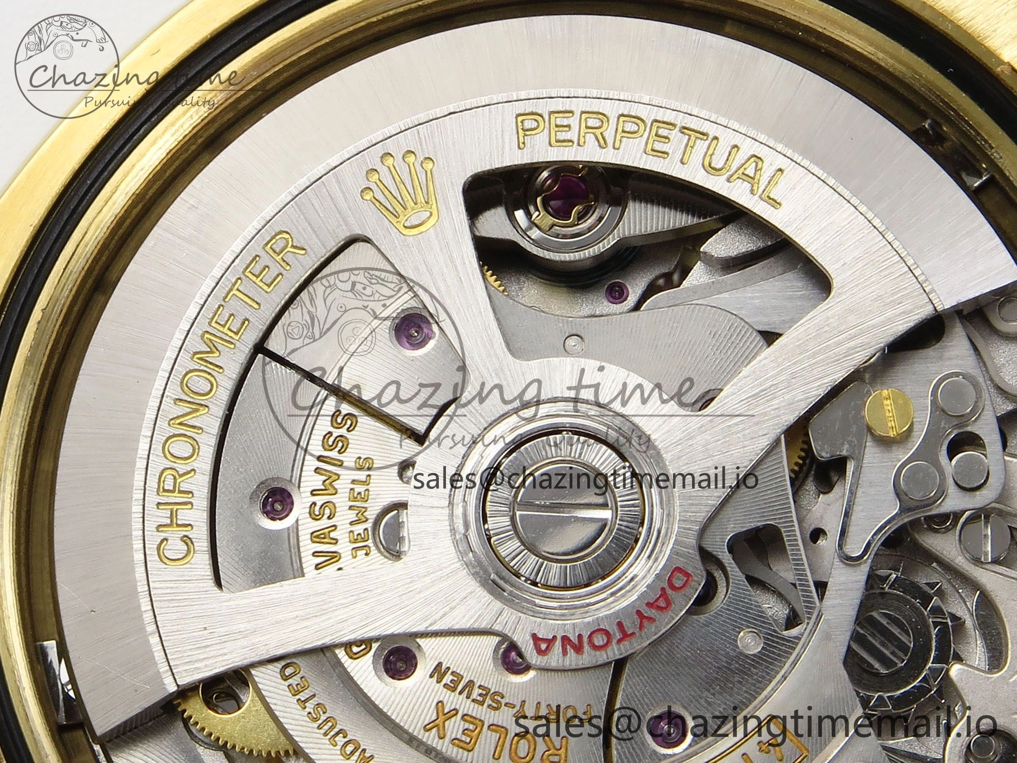 Daytona 126508 QF 1:1 Best Edition White Dial on YG Braclet SH4131 V5