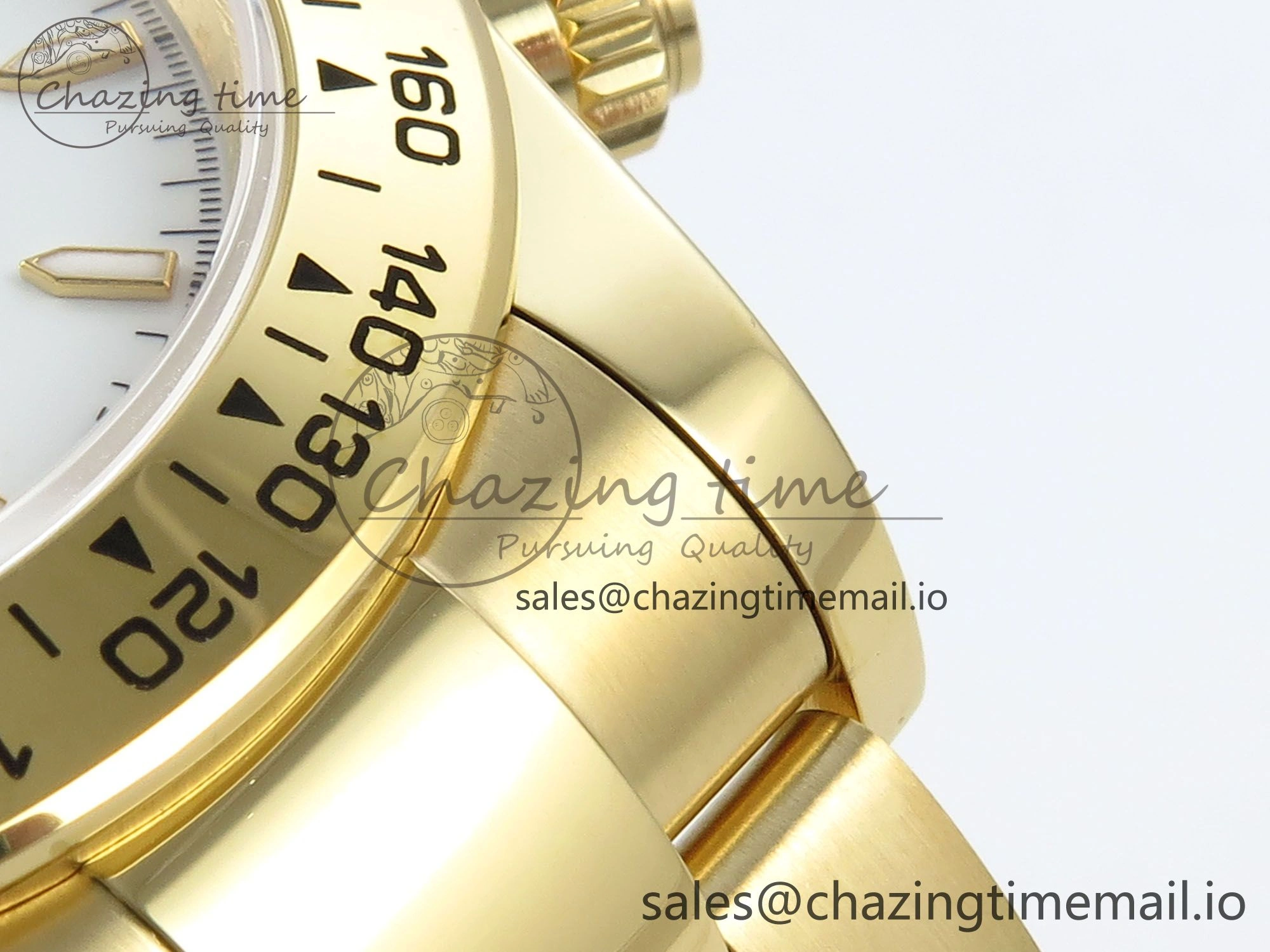 Daytona 126508 QF 1:1 Best Edition White Dial on YG Braclet SH4131 V5