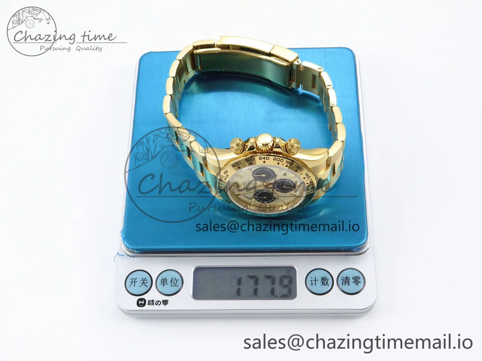 Daytona 126508 QF 1:1 Best Edition YG Dial on YG Bracelet SH4131 V6 (Gain Weight）