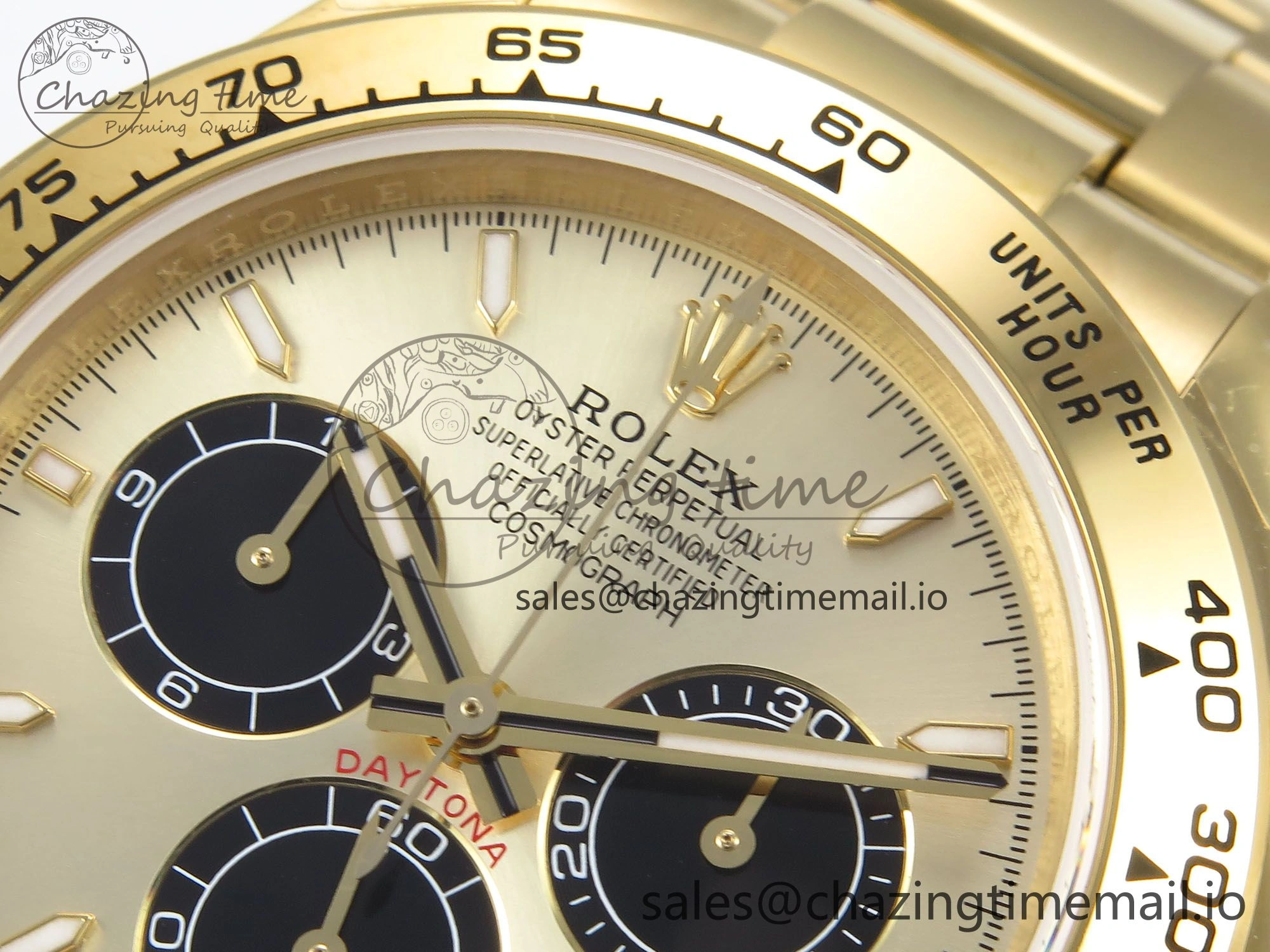 Daytona 126508 QF 1:1 Best Edition YG Dial on YG Bracelet SH4131 V6 (Gain Weight）