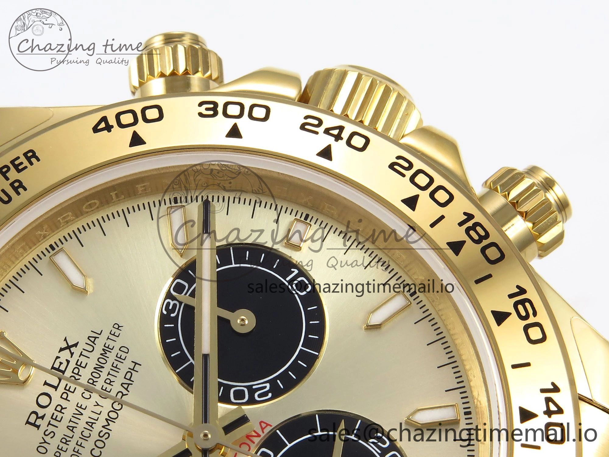 Daytona 126508 QF 1:1 Best Edition YG Dial on YG Bracelet SH4131 V6 (Gain Weight）