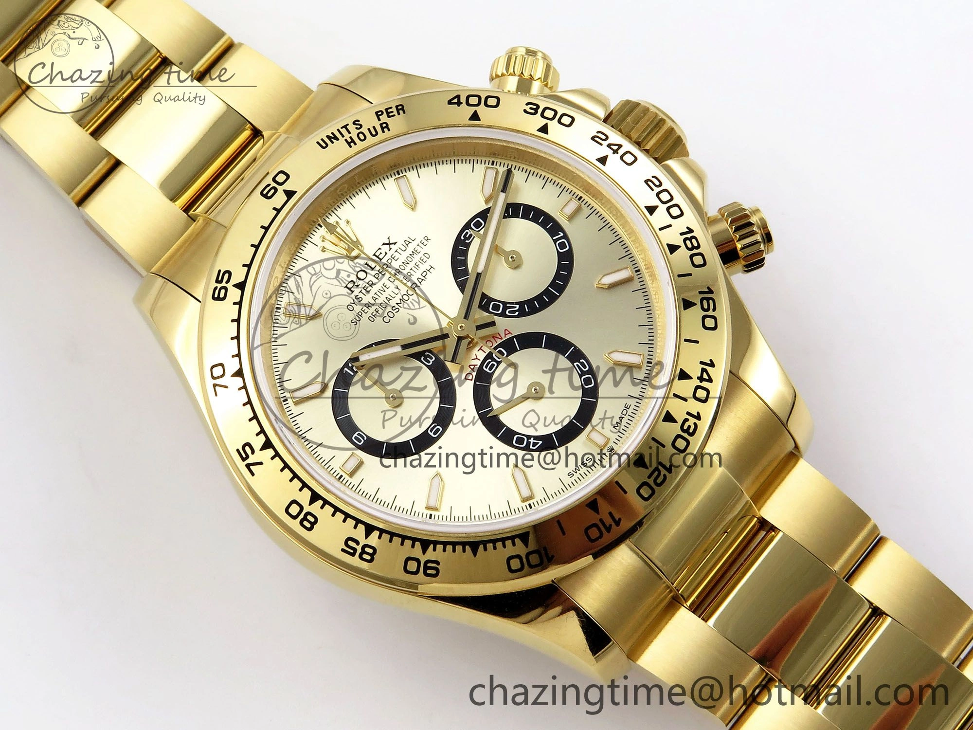 Daytona 126508 QF 1:1 Best Edition YG Dial on YG Braclet SH4131 V5