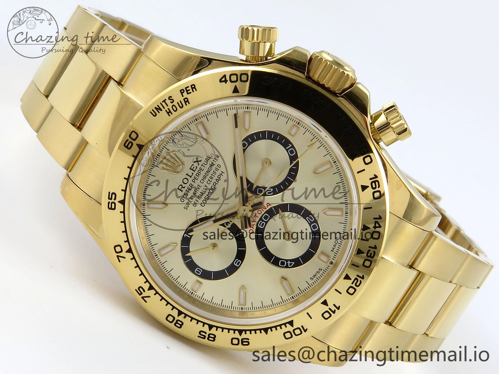 Daytona 126508 QF 1:1 Best Edition YG Dial on YG Braclet SH4131 V5