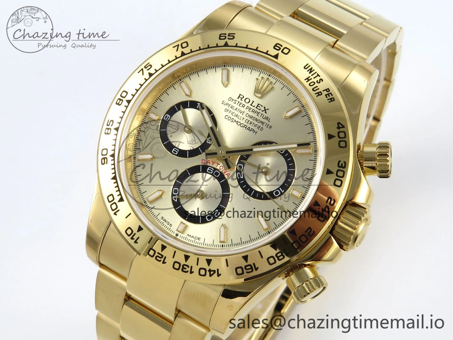 Daytona 126508 QF 1:1 Best Edition YG Dial on YG Braclet SH4131 V5