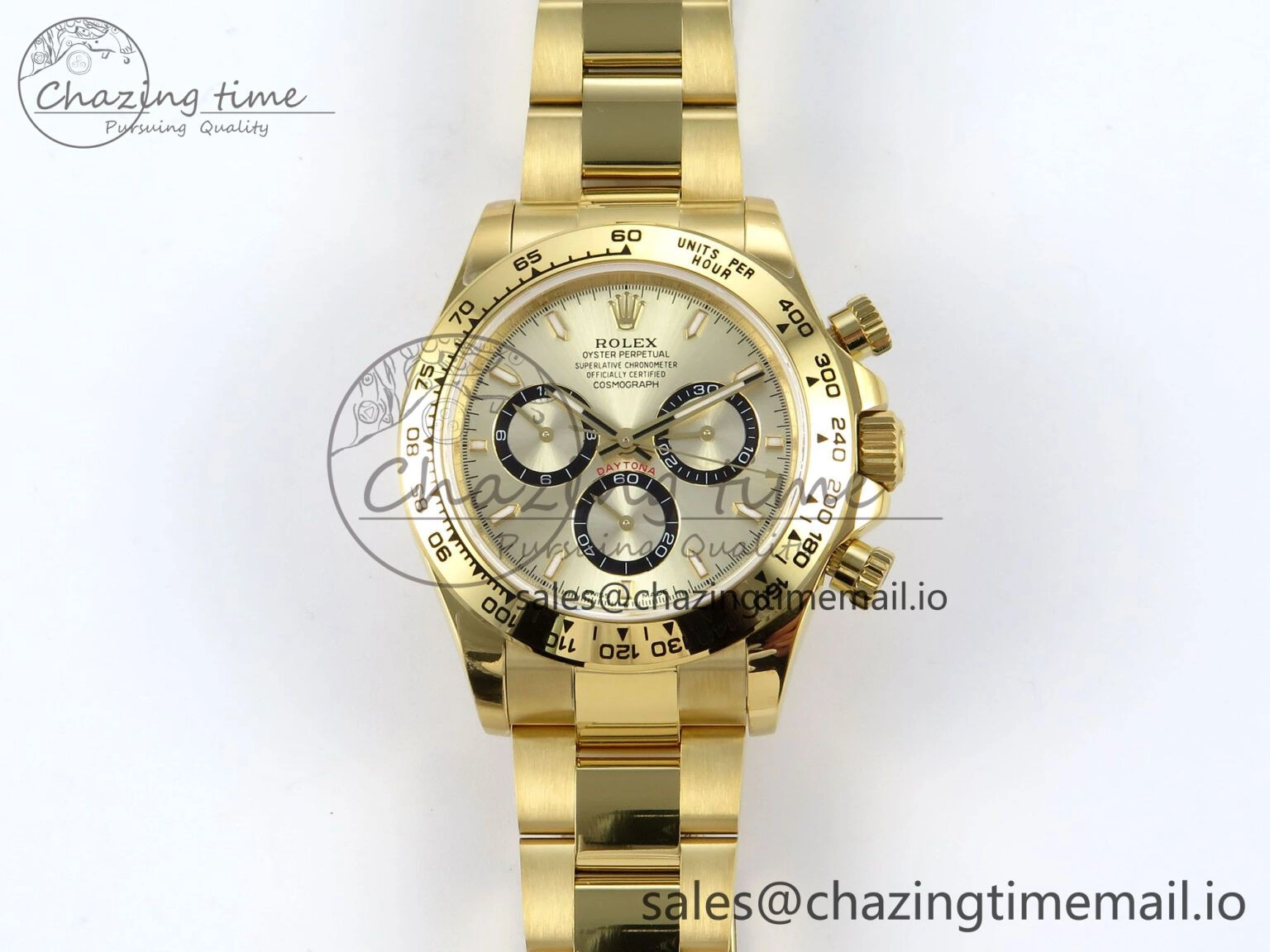 Daytona 126508 QF 1:1 Best Edition YG Dial on YG Braclet SH4131 V5