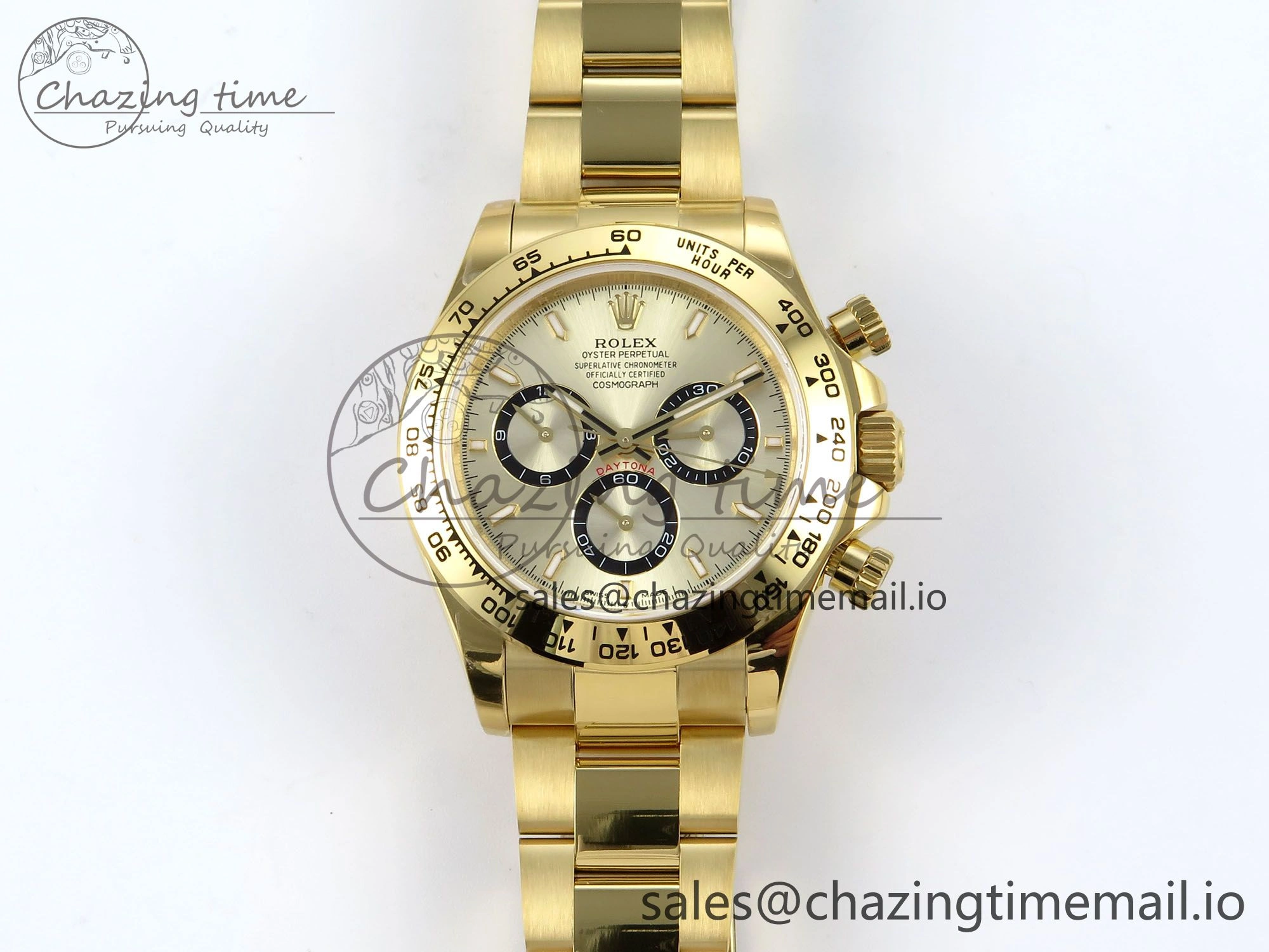 Daytona 126508 QF 1:1 Best Edition YG Dial on YG Braclet SH4131 V5