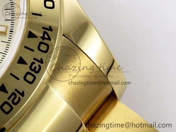 Daytona 126508 QF 1:1 Best Edition YG Black Dial on YG Braclet SH4131 V5