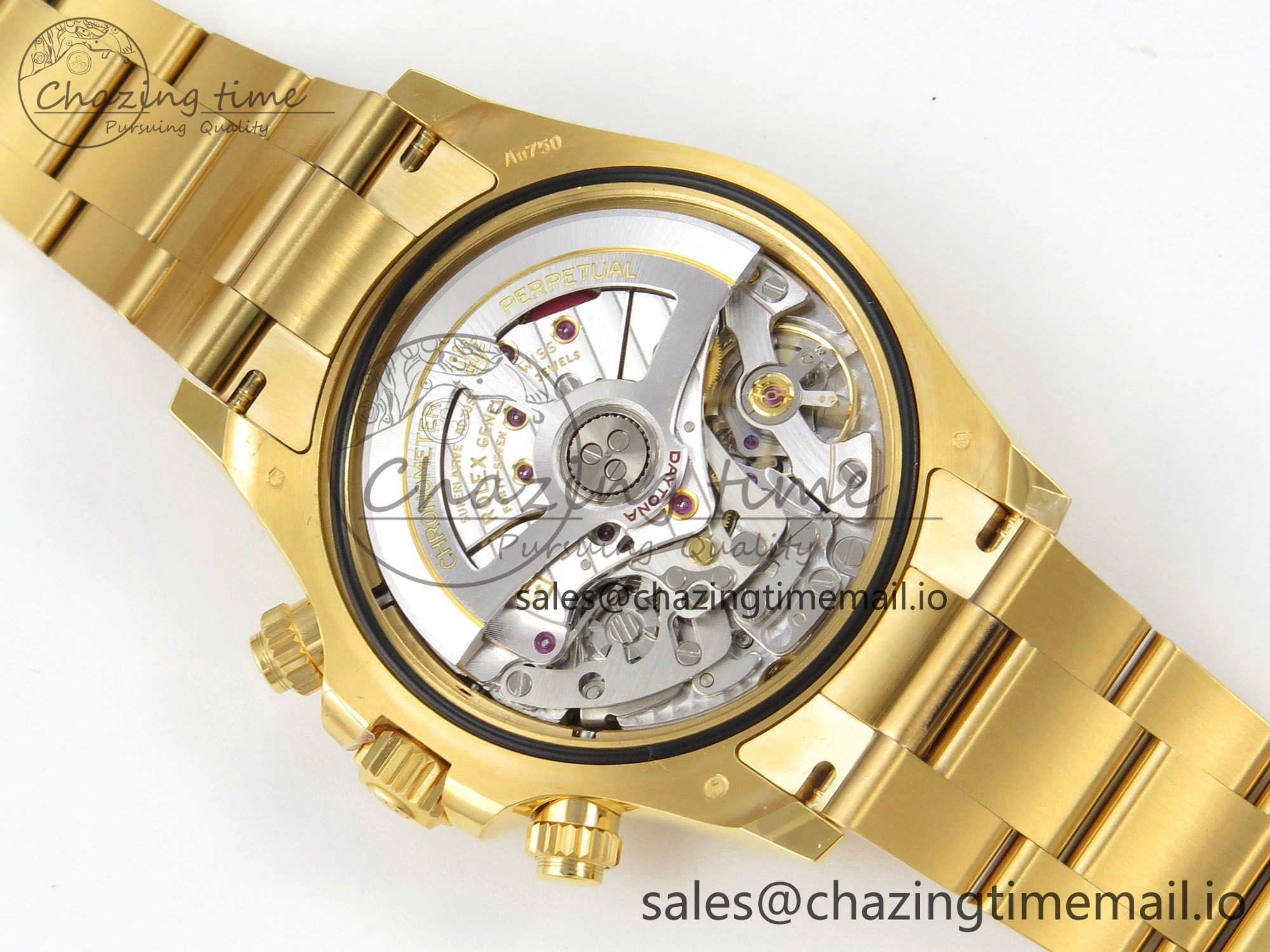 Daytona 126508 VSF 1:1 Best Edition YG Dial Black Subdial On Oyster Bracelet DD4131(Gain Weight)