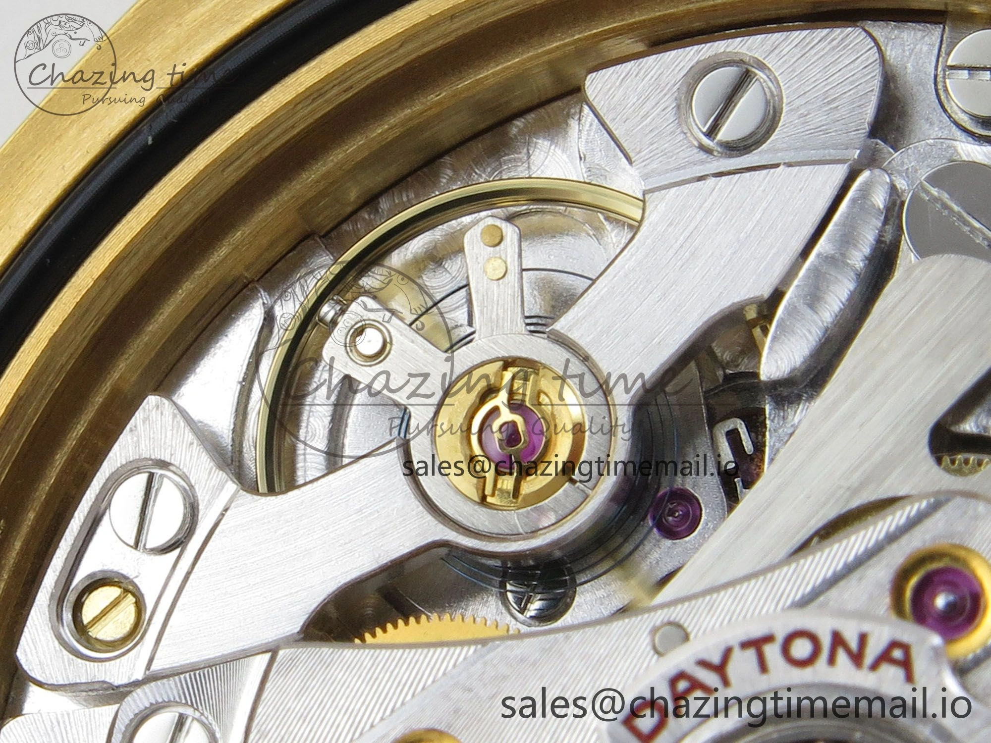 Daytona 126508 VSF 1:1 Best Edition YG Dial Black Subdial On Oyster Bracelet DD4131(Gain Weight)