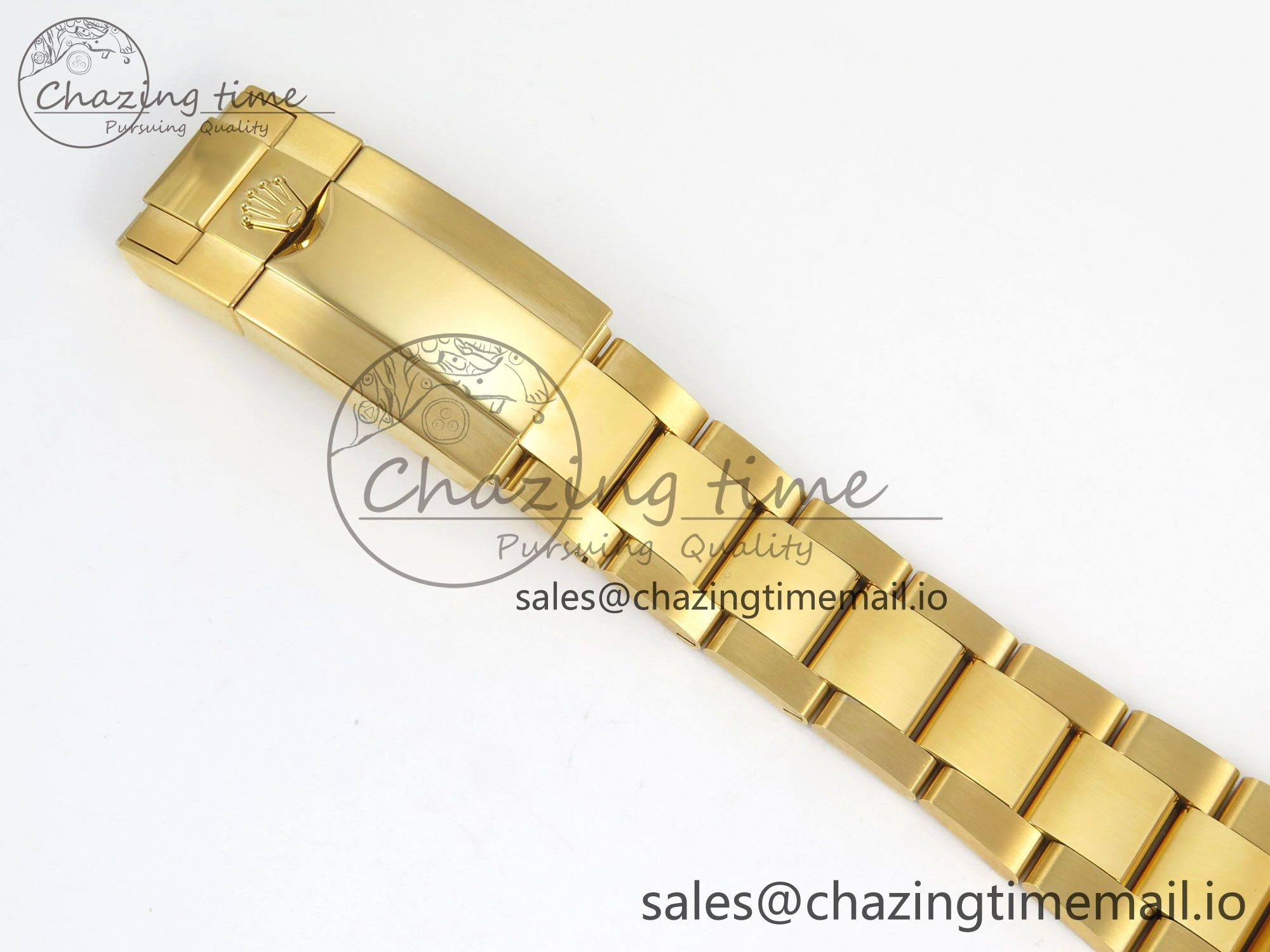 Daytona 126508 YG APSF 1:1 Best Edition Green Dial Stick Markers On 904L YG Bracelet SH4131
