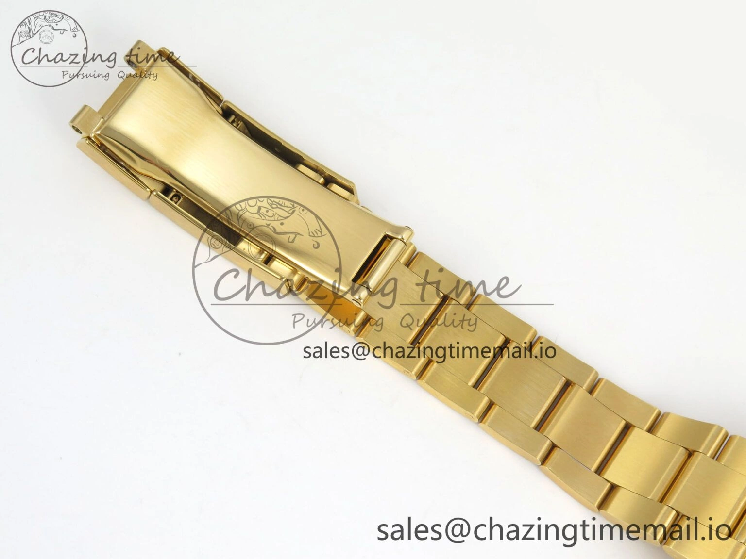 Daytona 126508 YG APSF 1:1 Best Edition Green Dial Stick Markers On 904L YG Bracelet SH4131