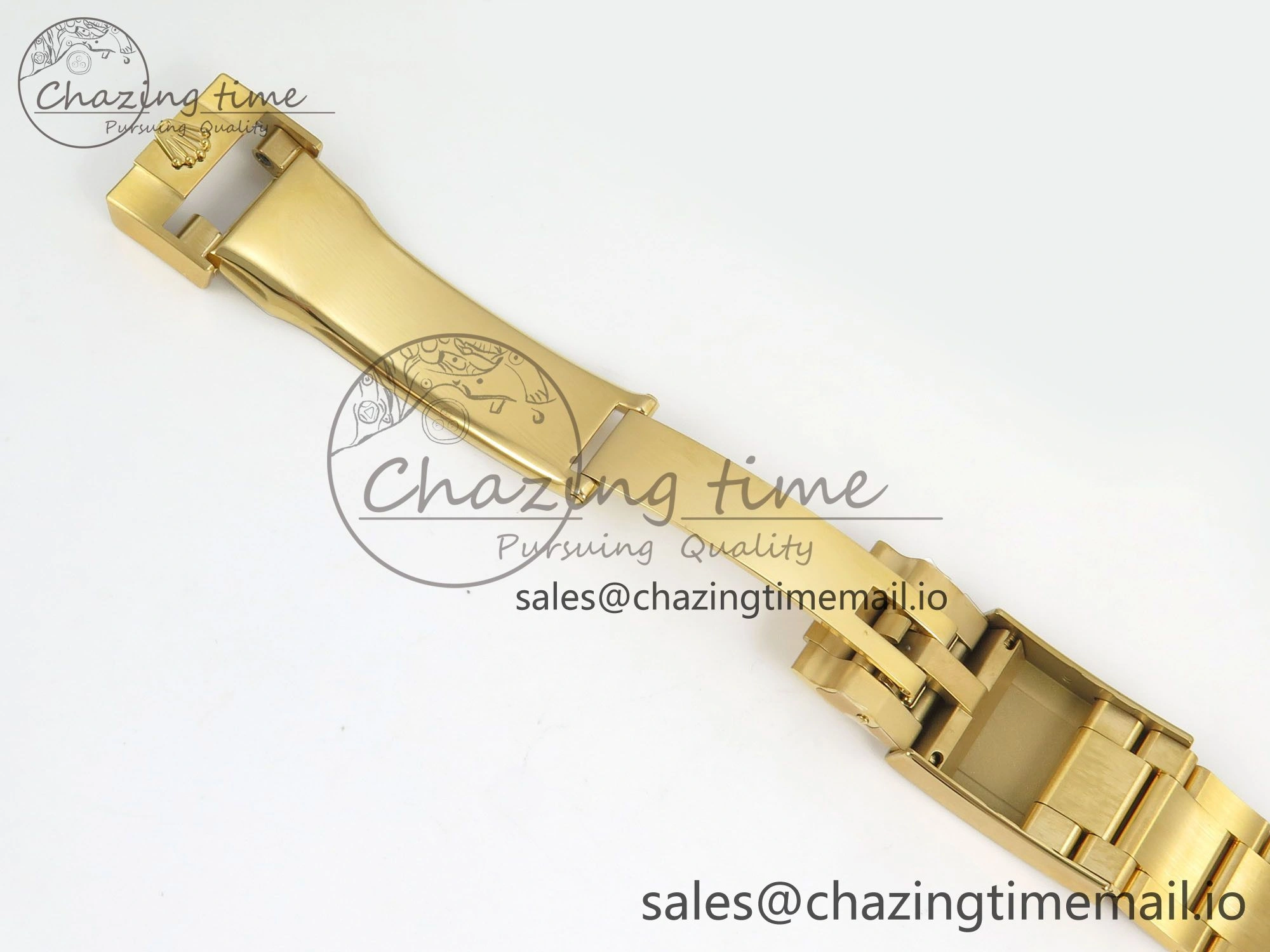 Daytona 126508 YG APSF 1:1 Best Edition Green Dial Stick Markers On 904L YG Bracelet SH4131