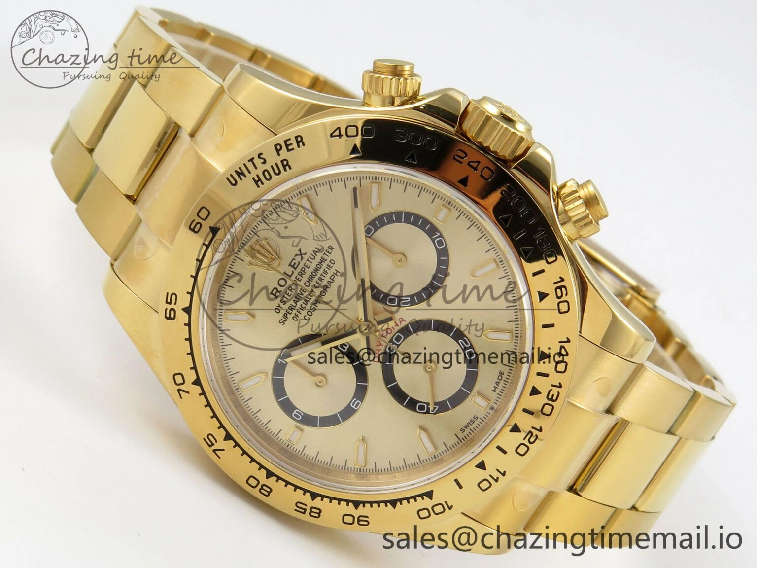 Daytona 126508 YG Clean 1:1 Best Edition YG Dial on YG Bracelet Super Clone DD4131