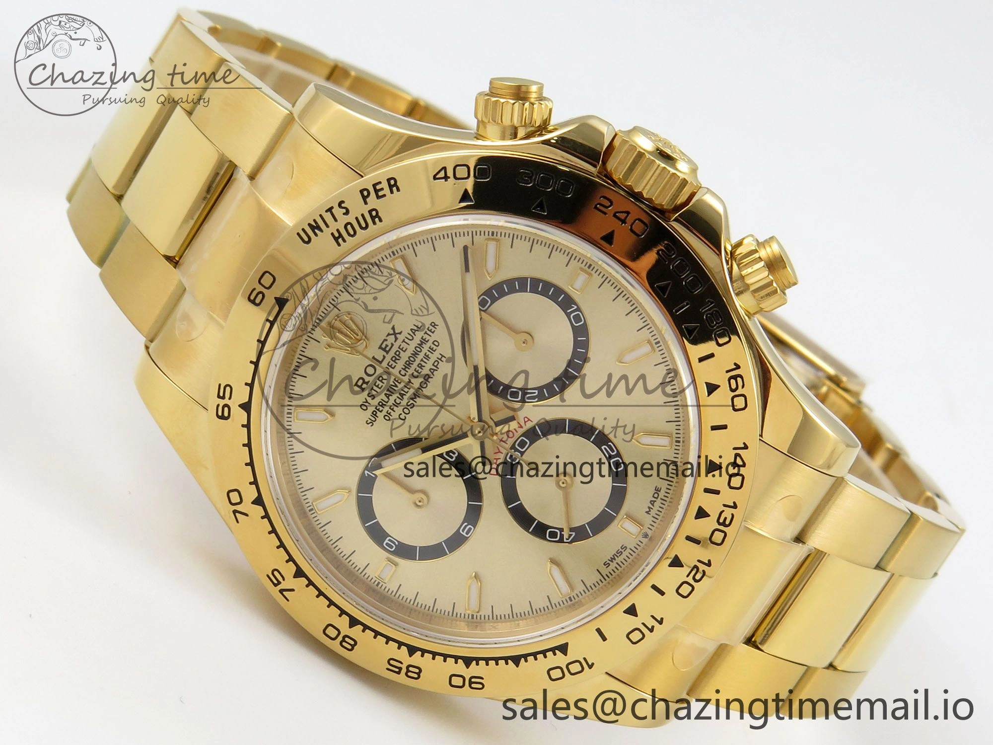 Daytona 126508 YG Clean 1:1 Best Edition YG Dial on YG Bracelet Super Clone DD4131