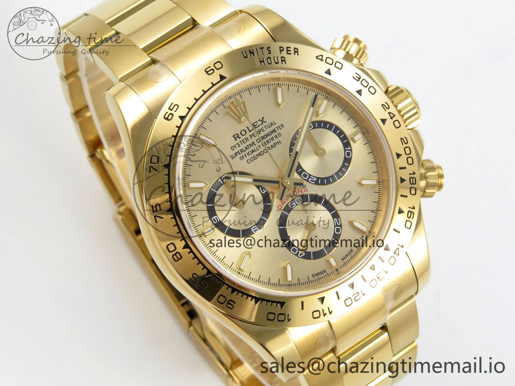 Daytona 126508 YG Clean 1:1 Best Edition YG Dial on YG Bracelet Super Clone DD4131