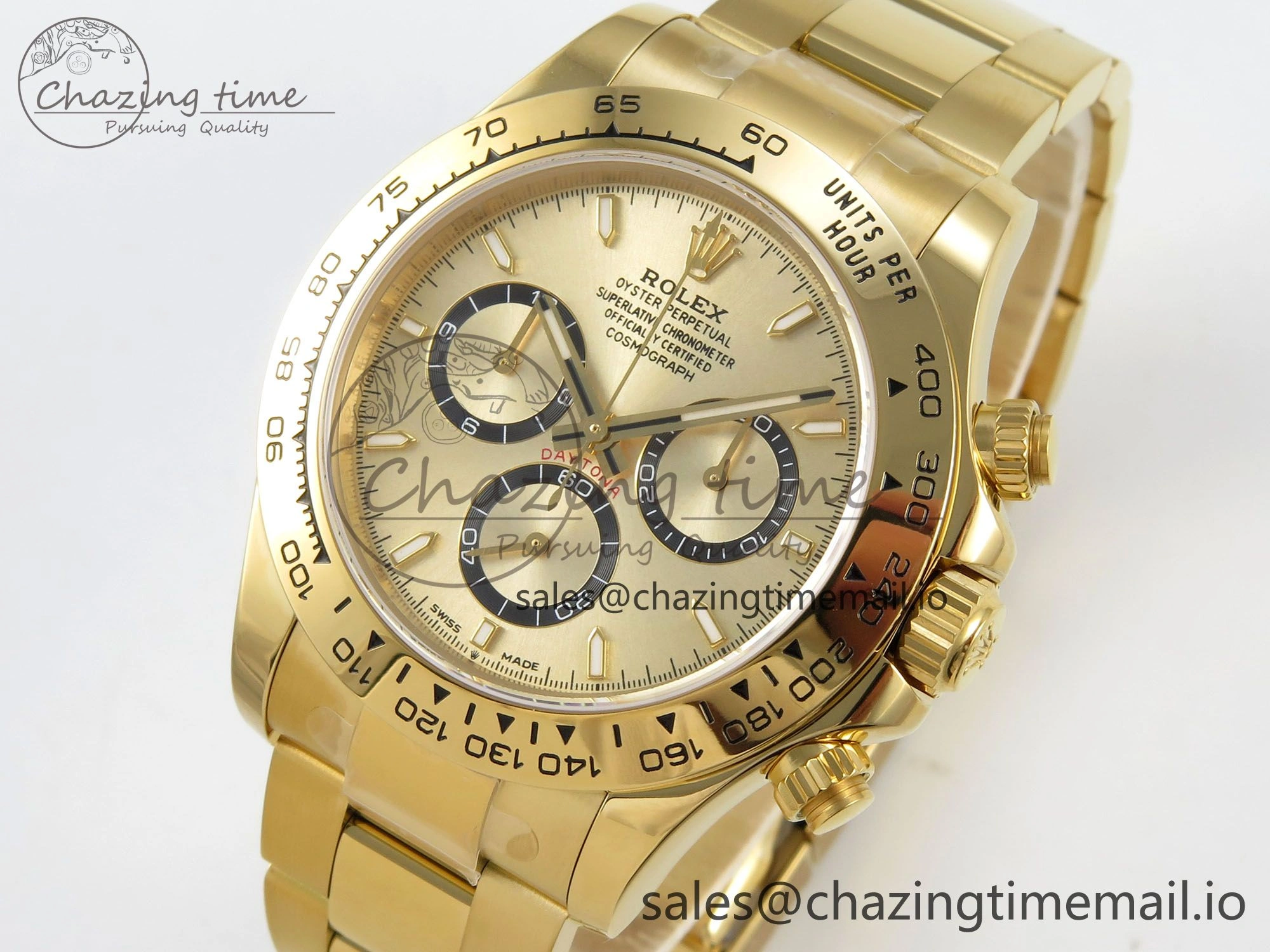 Daytona 126508 YG Clean 1:1 Best Edition YG Dial on YG Bracelet Super Clone DD4131