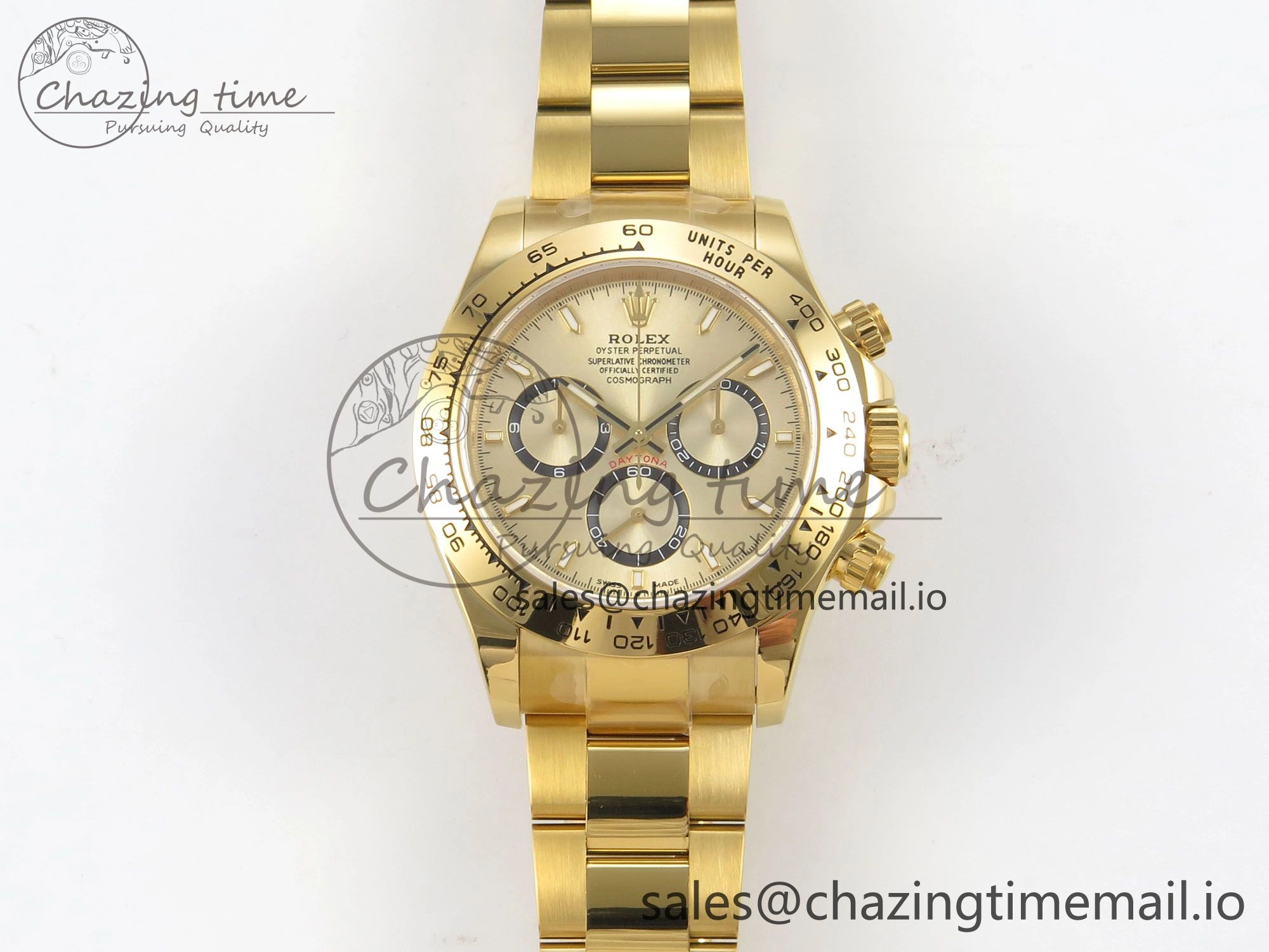 Daytona 126508 YG Clean 1:1 Best Edition YG Dial on YG Bracelet Super Clone DD4131