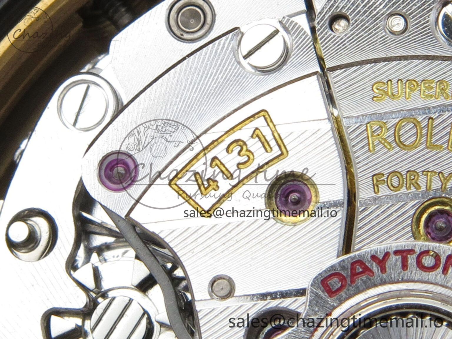 Daytona 126508 YG QF 1:1 Best Edition YG Dial Crystal Markers On YG Bracelet SH4131 V6 (Gain Weight)