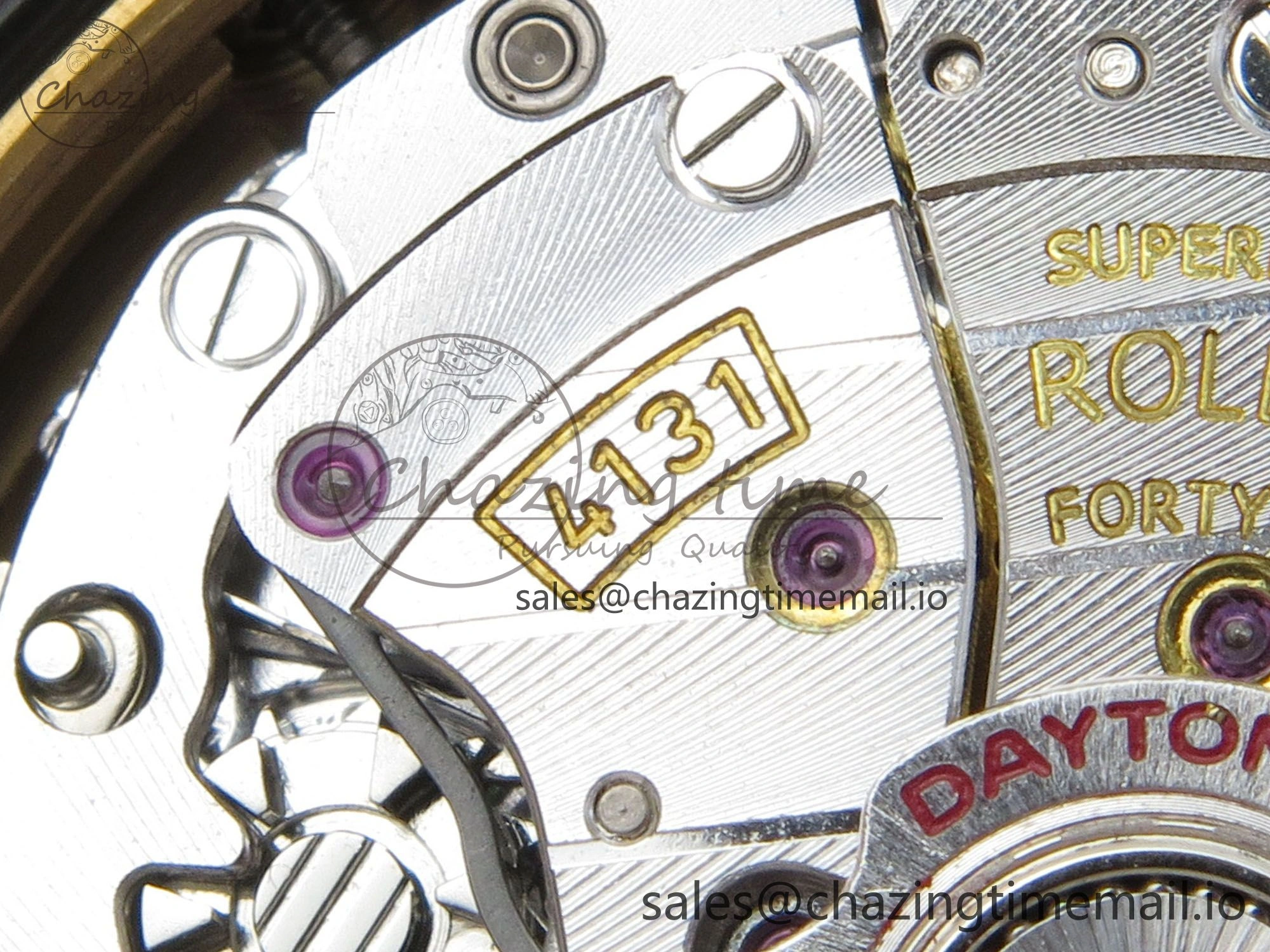 Daytona 126508 YG QF 1:1 Best Edition YG Dial Crystal Markers On YG Bracelet SH4131 V6 (Gain Weight)