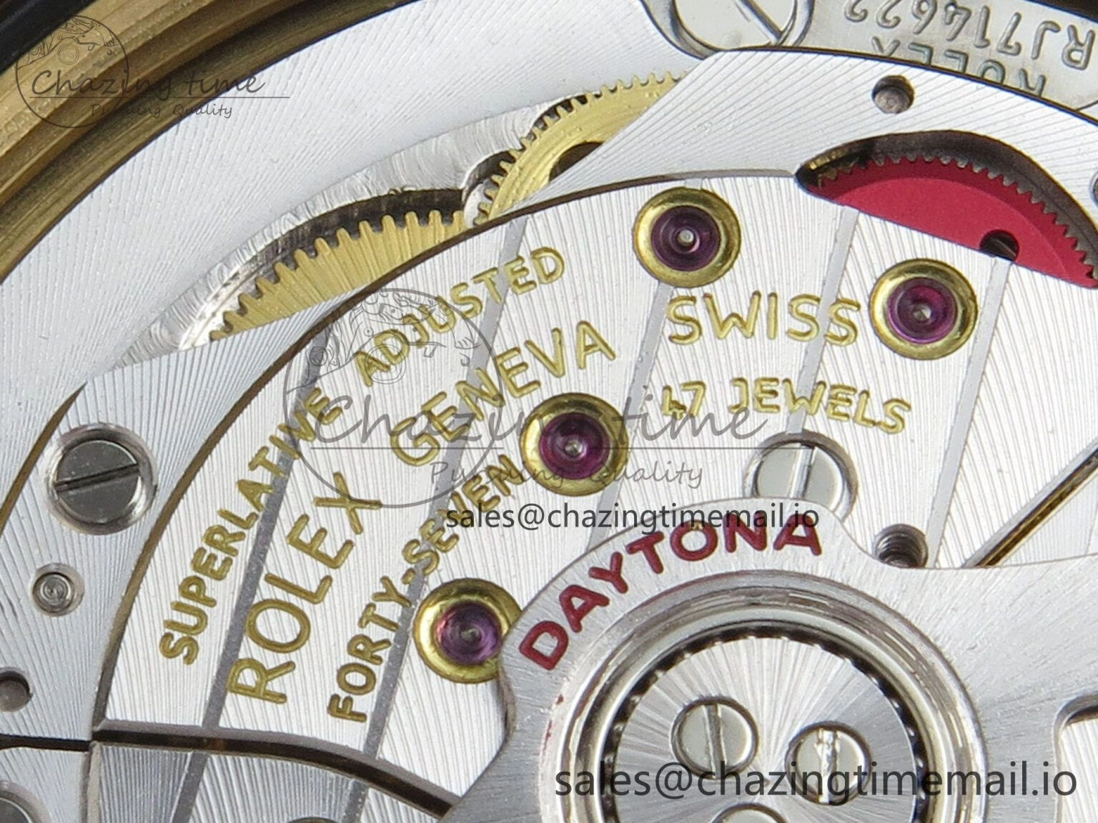 Daytona 126508 YG QF 1:1 Best Edition YG Dial Crystal Markers On YG Bracelet SH4131 V6 (Gain Weight)