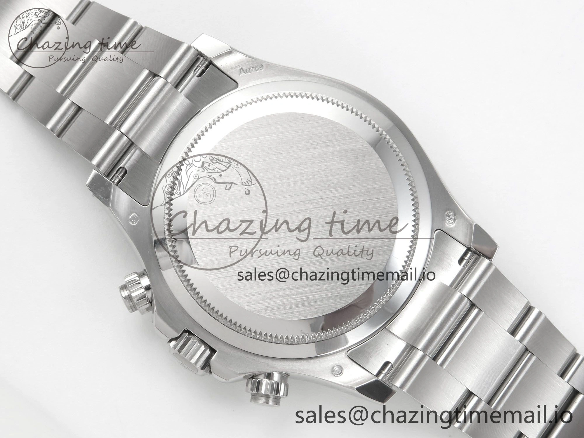 Daytona 126509 904L SS Clean 1:1 Best Edition Gray Black Dial on 904L SS Bracelet Super Clone DD4131