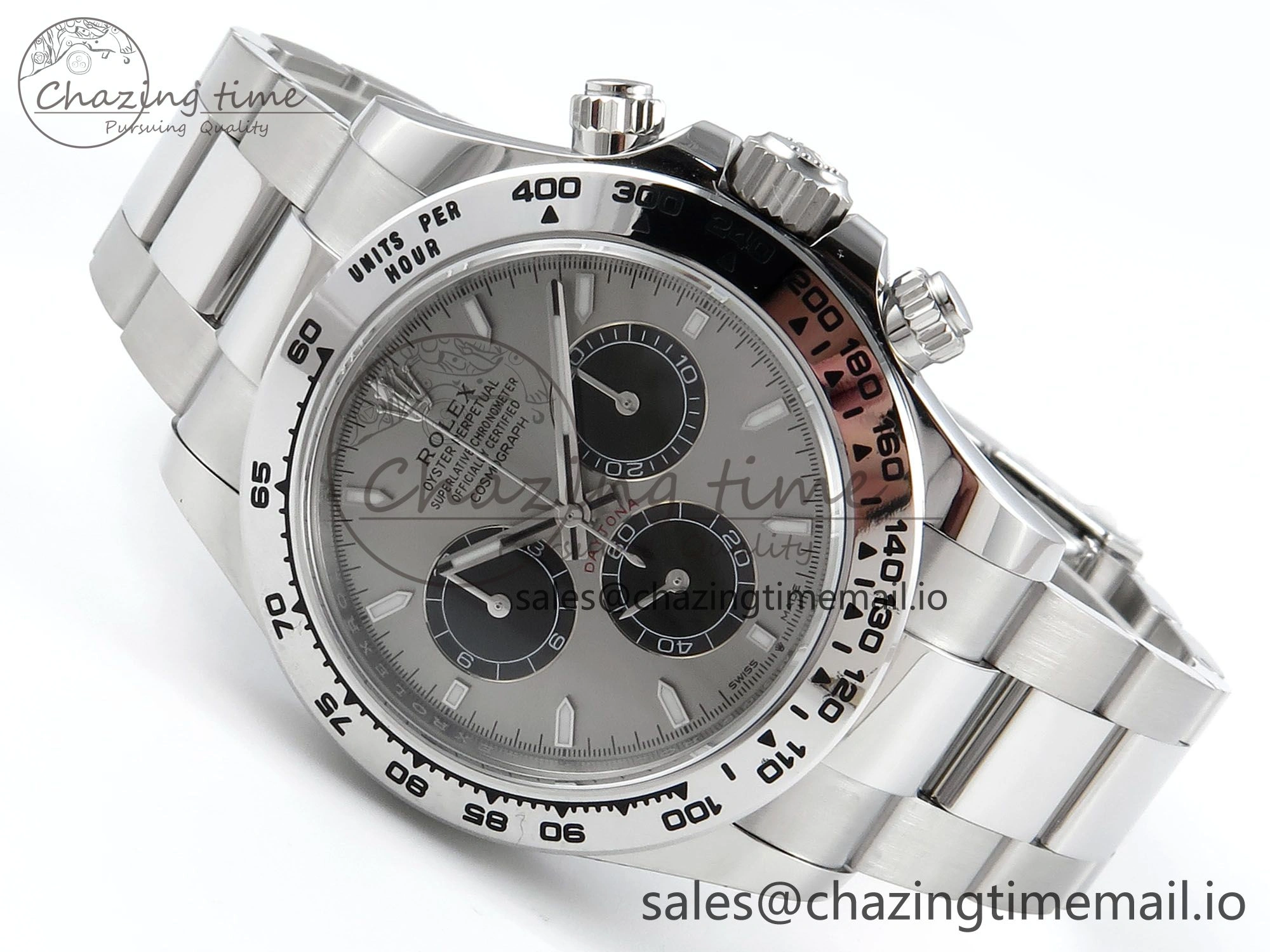 Daytona 126509 APSF 1:1 Best Edition Gray Black Dial on SS Braclet SH4131