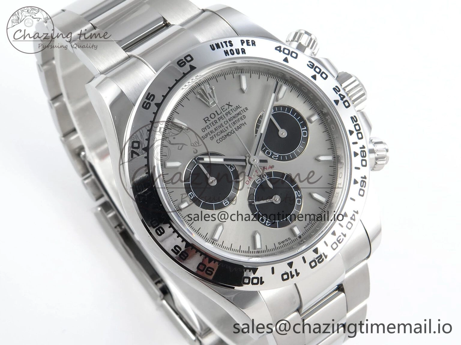 Daytona 126509 APSF 1:1 Best Edition Gray Black Dial on SS Braclet SH4131