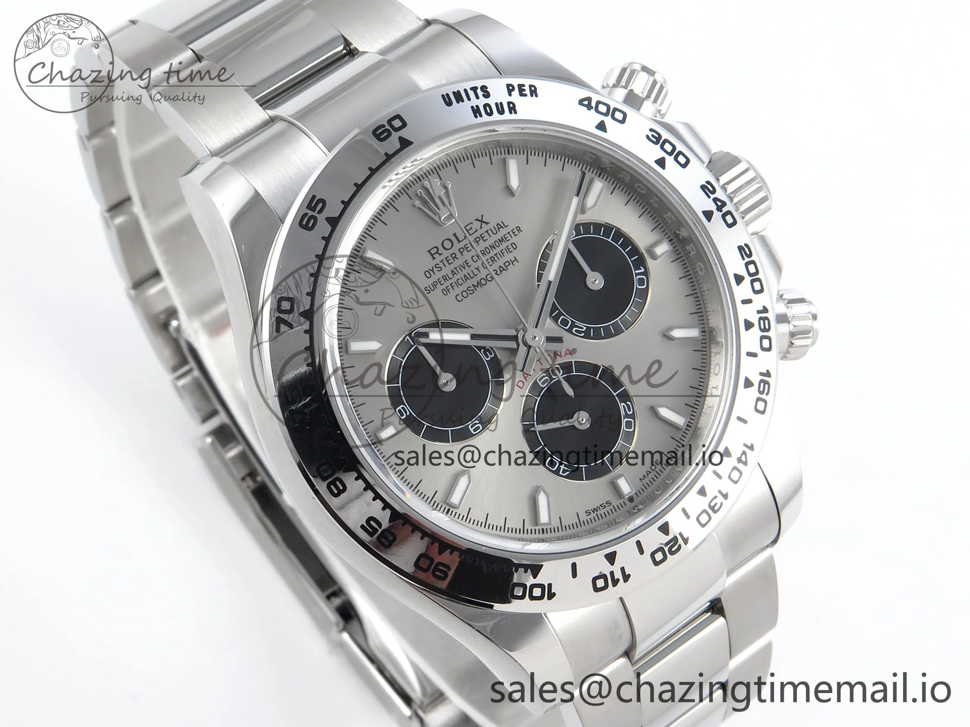 Daytona 126509 APSF 1:1 Best Edition Gray Black Dial on SS Braclet SH4131