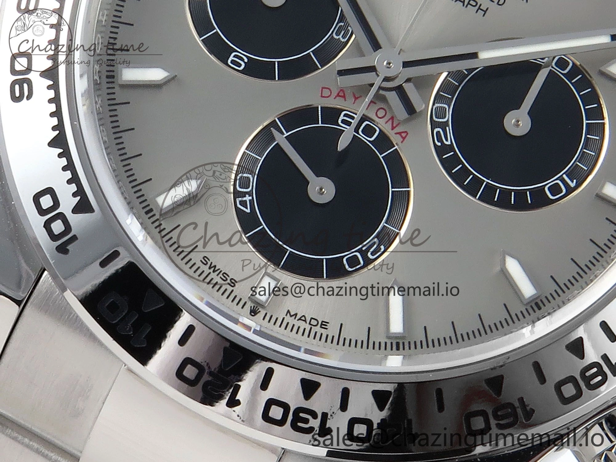 Daytona 126509 APSF 1:1 Best Edition Gray Black Dial on SS Braclet SH4131