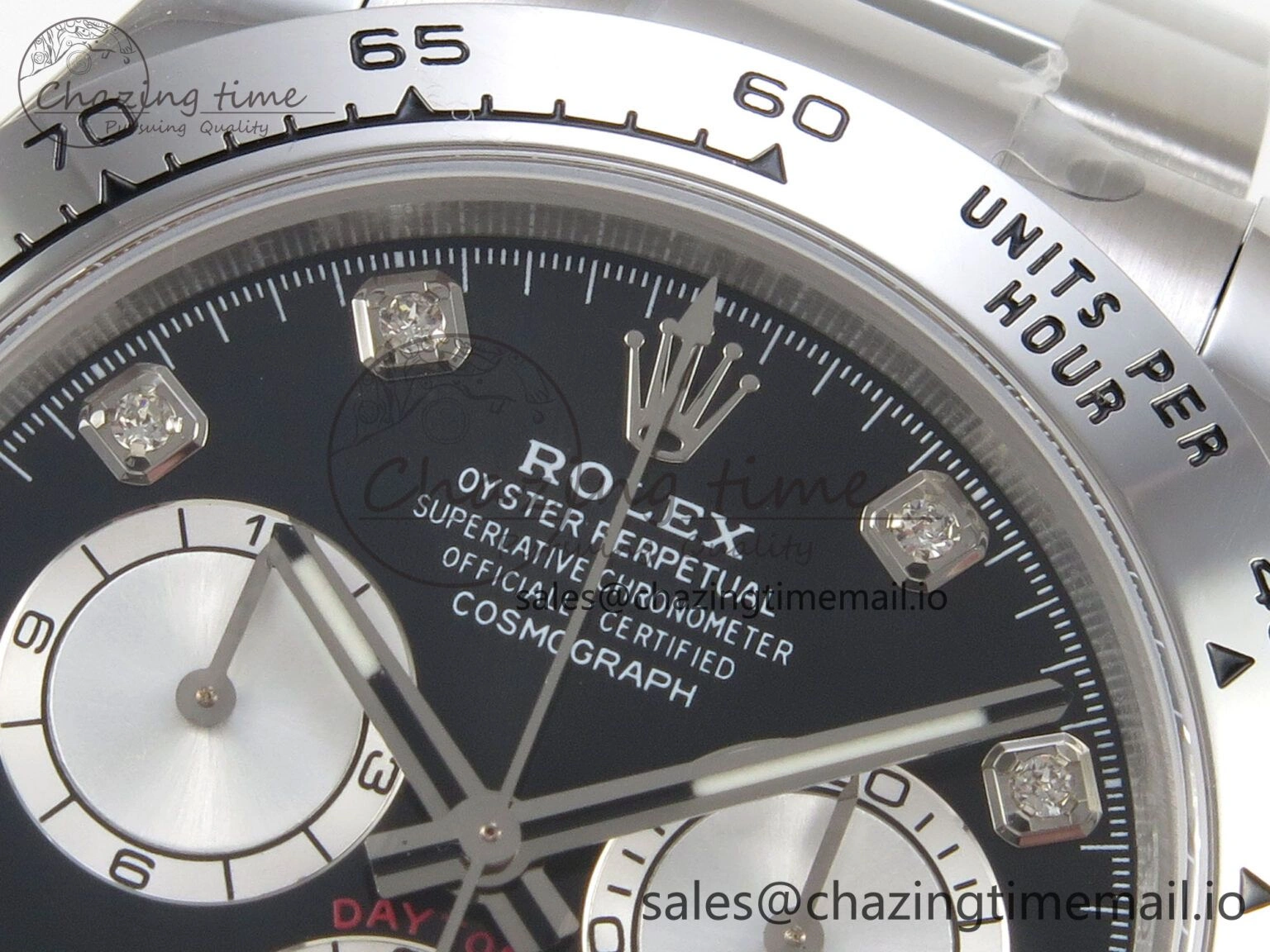 Daytona 126509 Clean 1:1 Best Edition Black SS Dial on SS Bracelet Super Clone DD4131