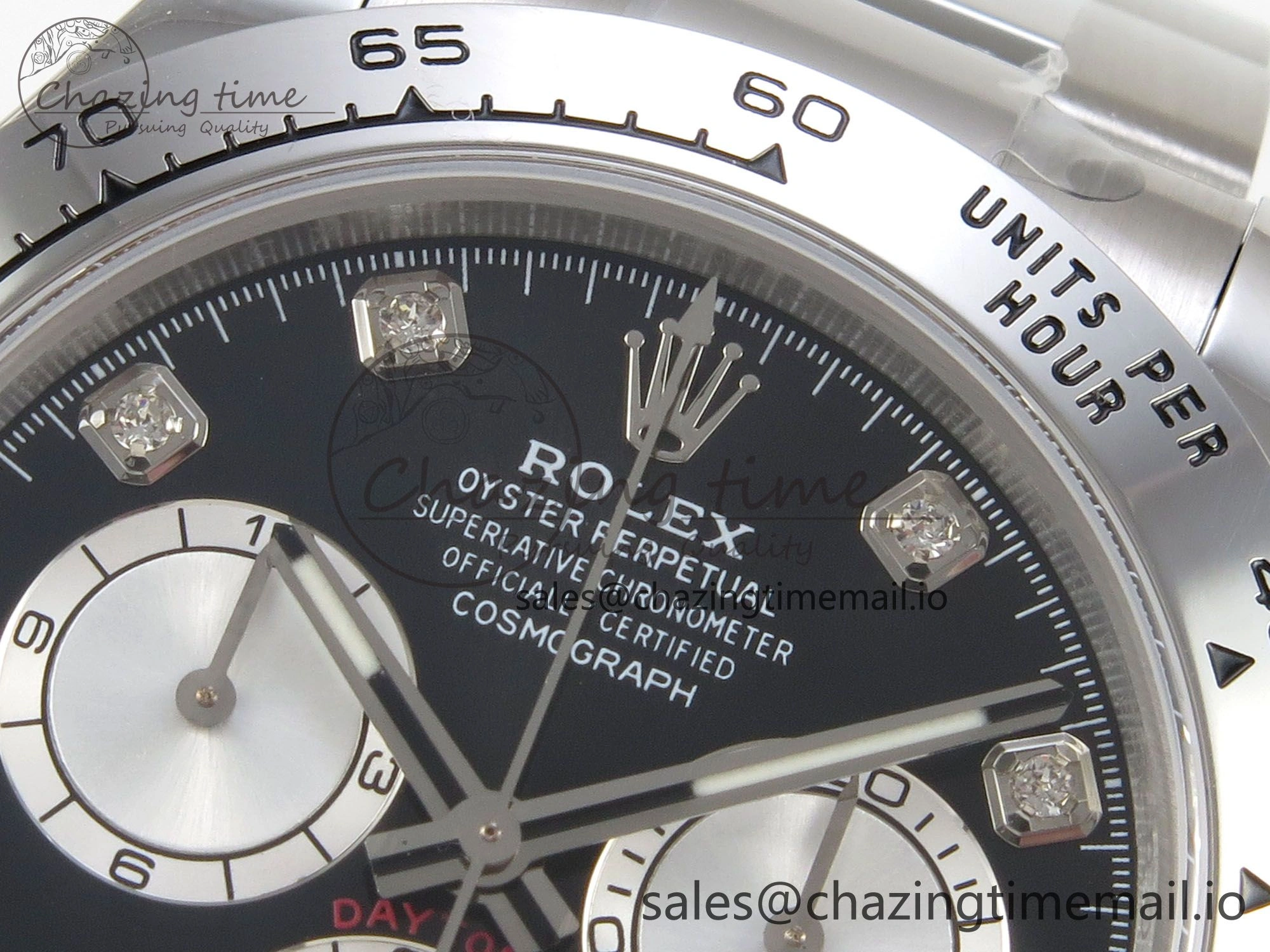Daytona 126509 Clean 1:1 Best Edition Black SS Dial on SS Bracelet Super Clone DD4131