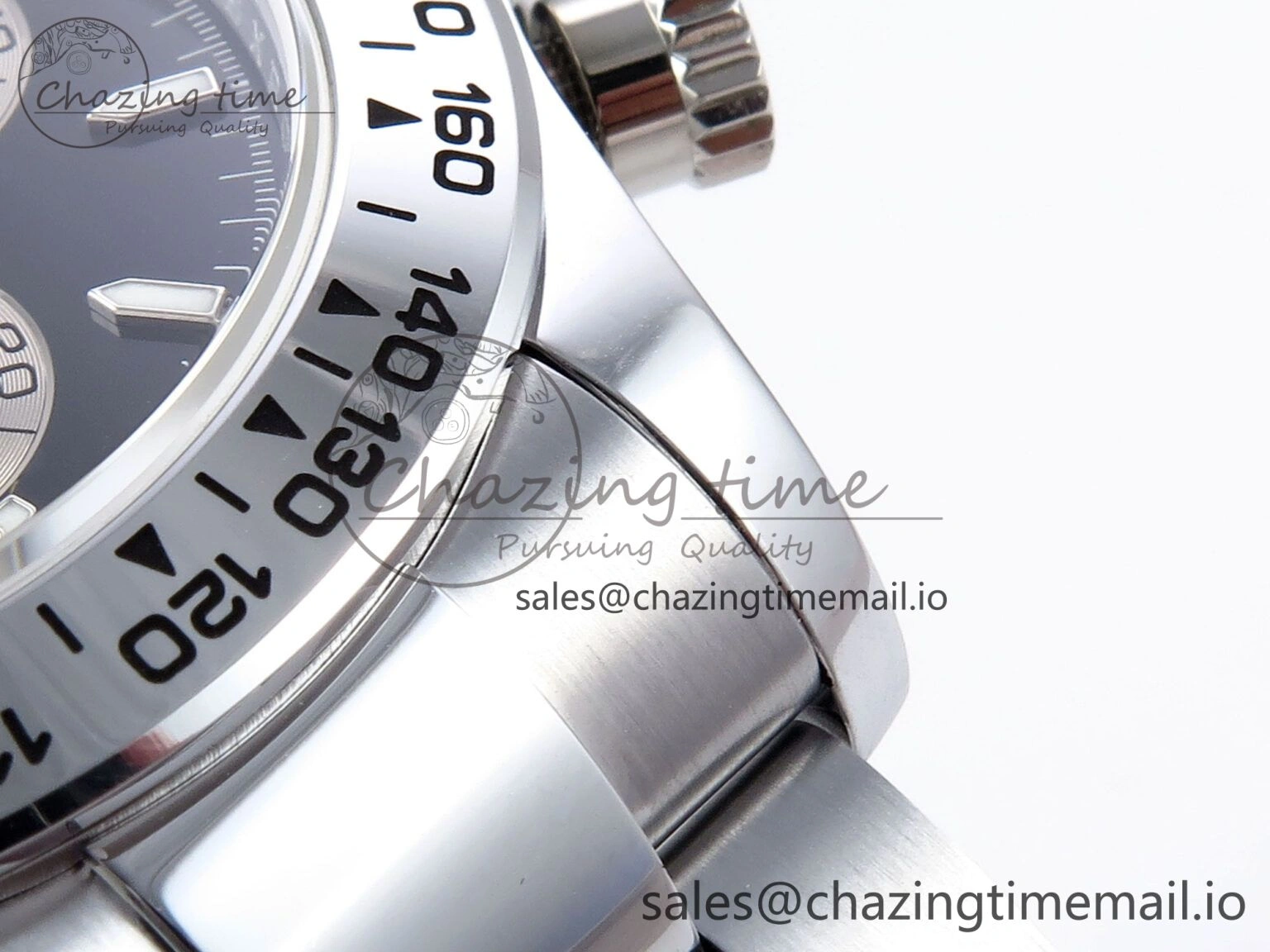 Daytona 126509 QF 1:1 Best Edition Black Silver Dial on SS Bracelet SH4131 V6 (Gain Weight）
