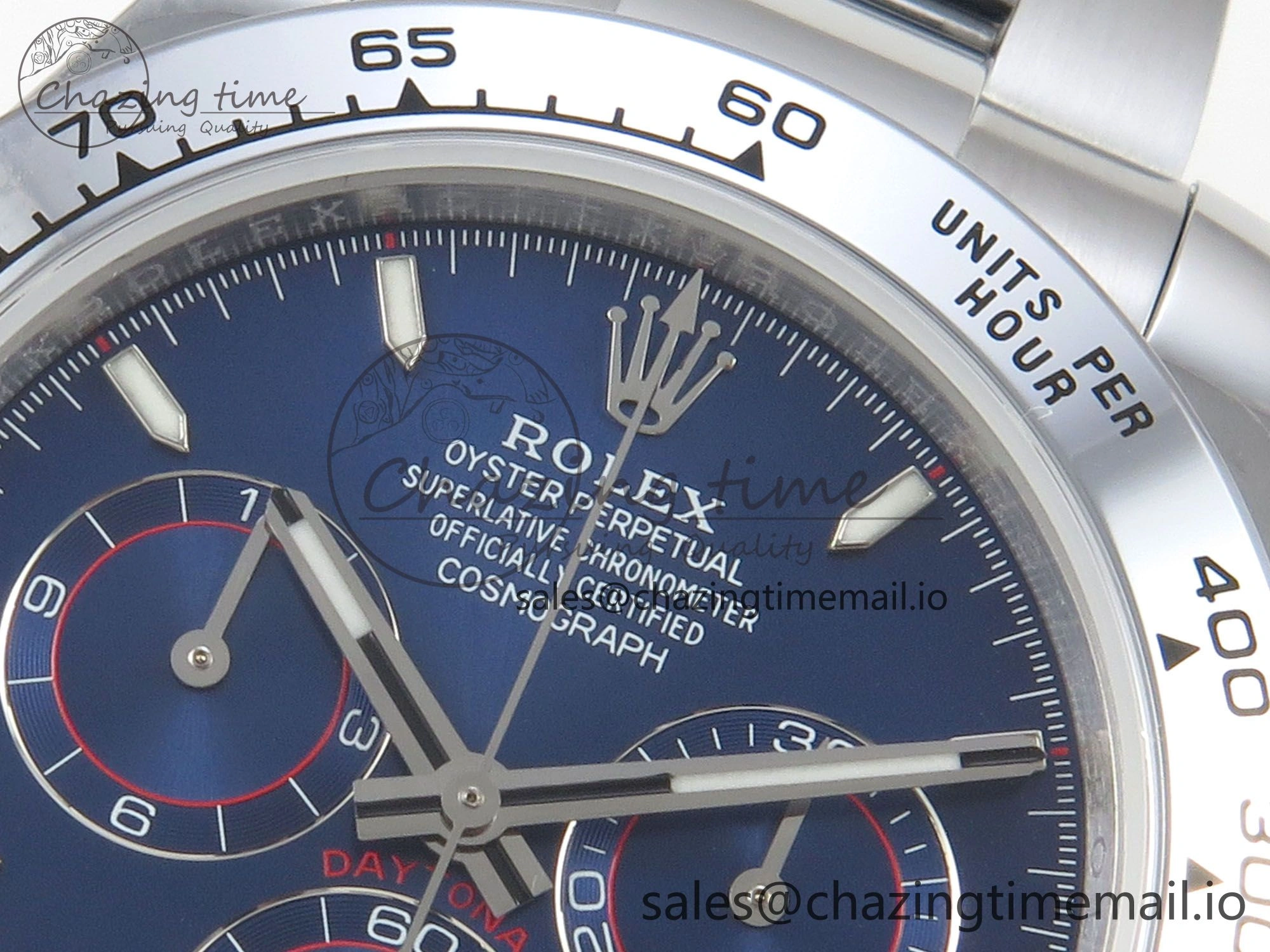 Daytona 126509 QF 1:1 Best Edition Blue Dial Stick Markers On SS Bracelet SH4131 V6（Gain Weight）