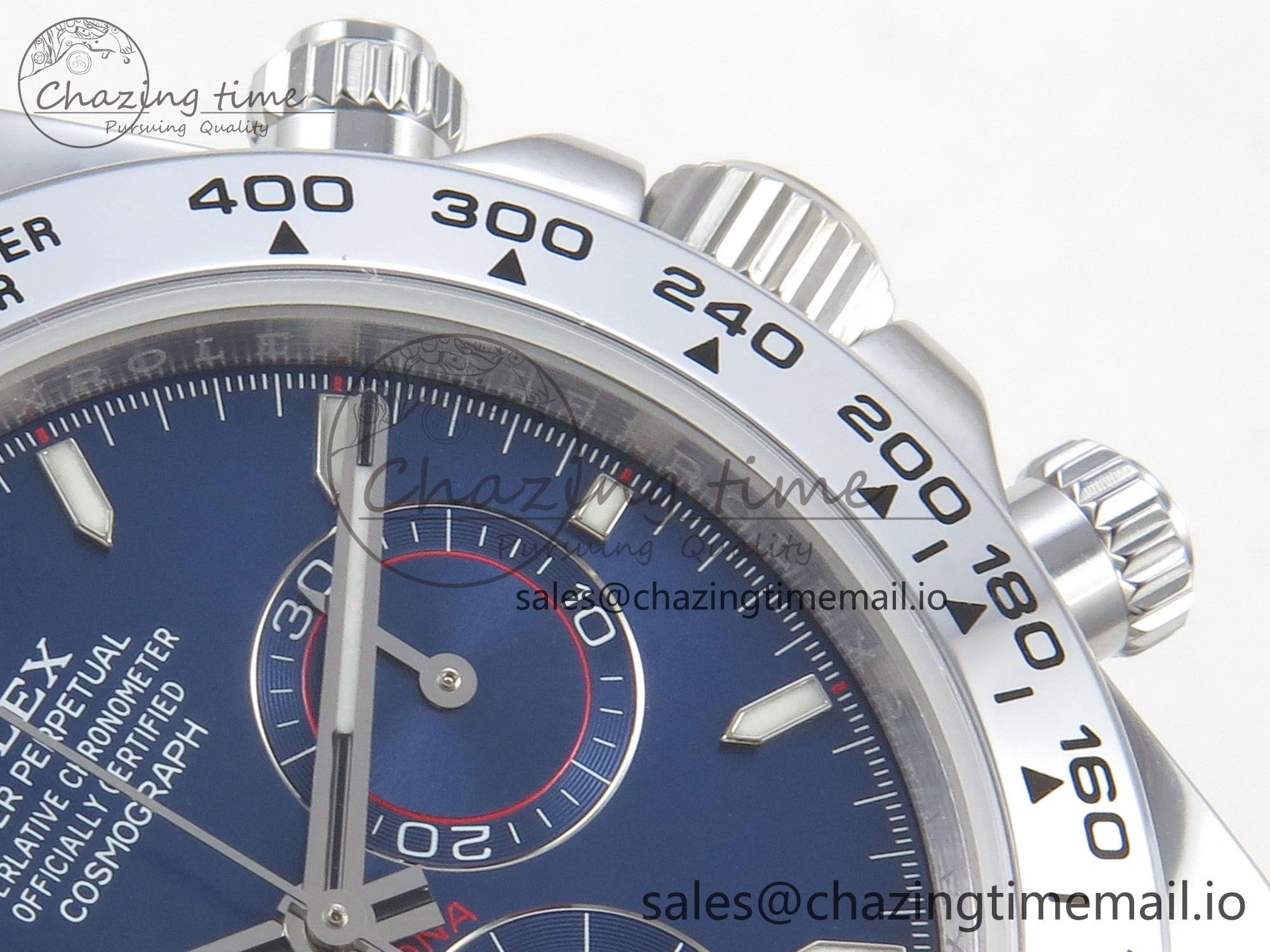 Daytona 126509 QF 1:1 Best Edition Blue Dial Stick Markers On SS Bracelet SH4131 V6（Gain Weight）
