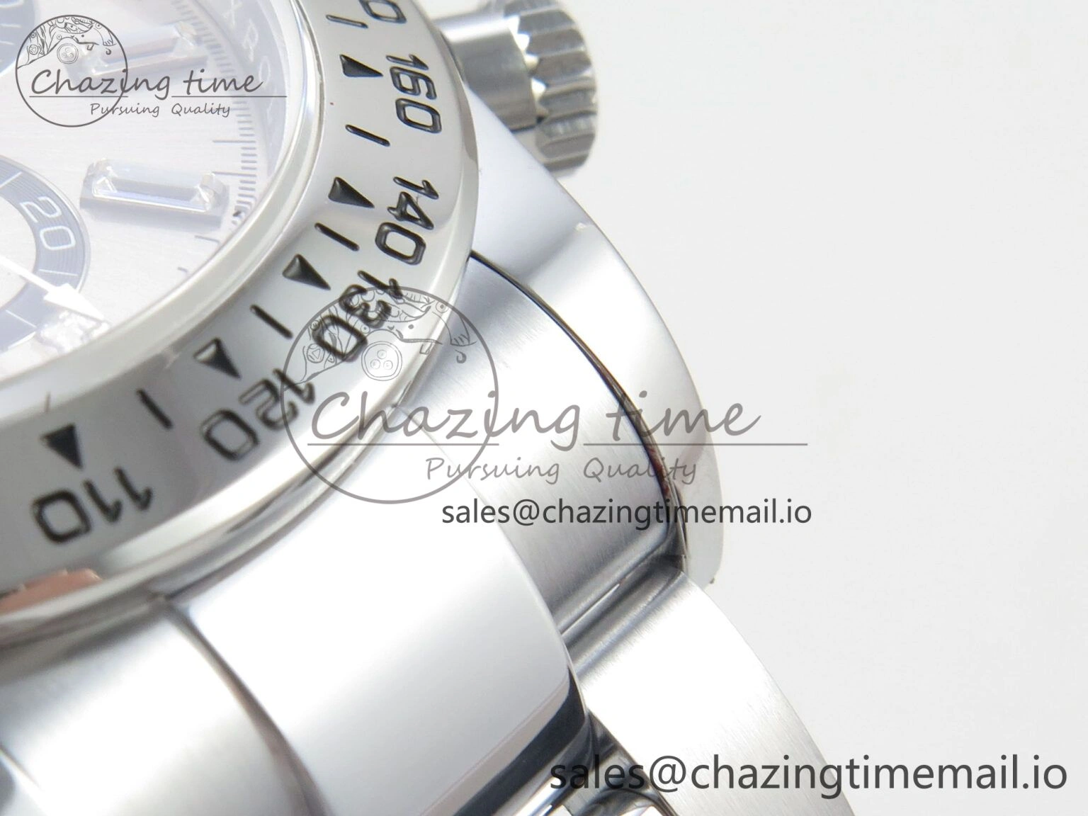 Daytona 126509 QF 1:1 Best Edition Gray Dia Crystal Marker on SS Bracelet SH4131 V6 (Gain Weight)