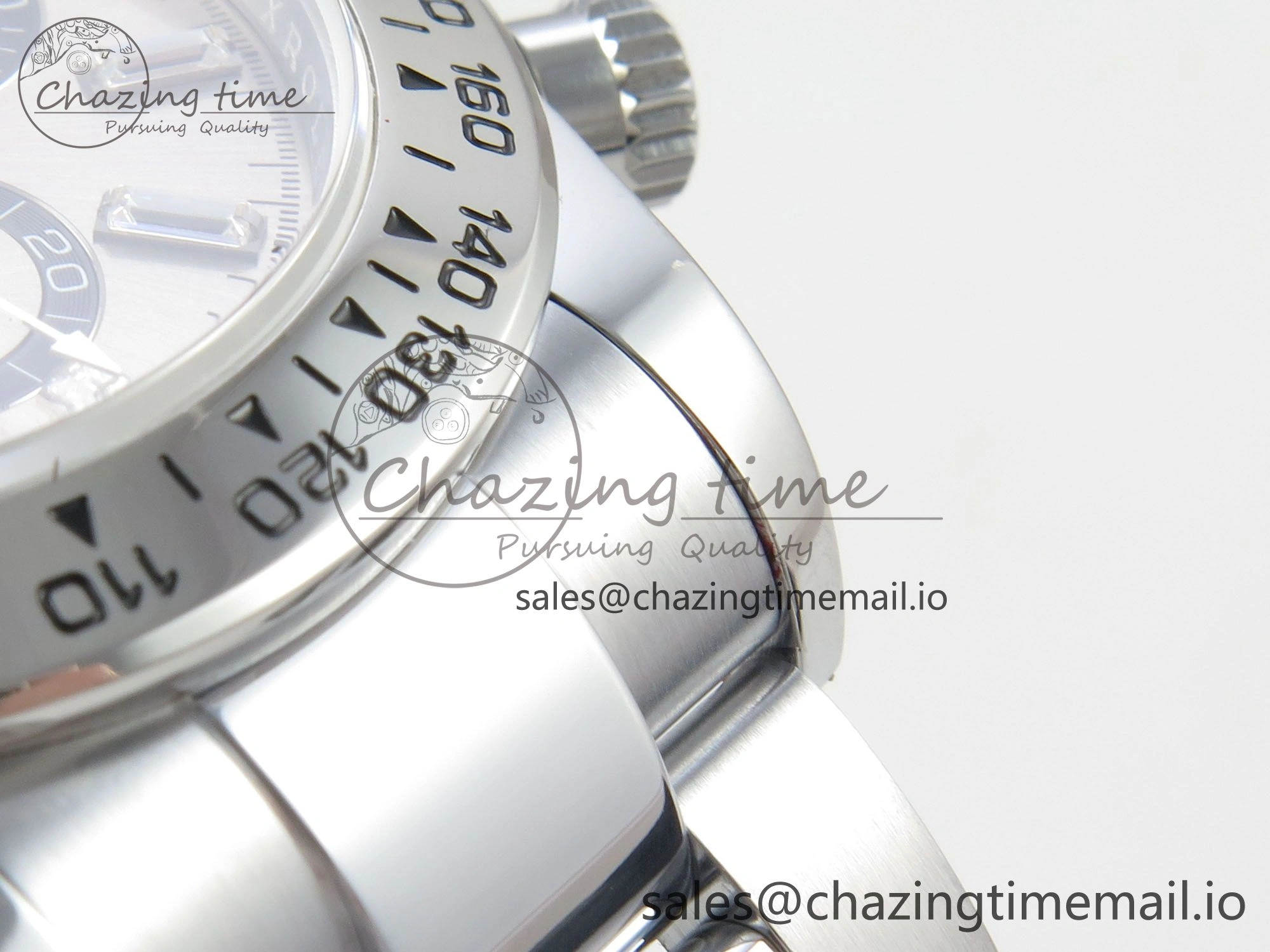 Daytona 126509 QF 1:1 Best Edition Gray Dia Crystal Marker on SS Bracelet SH4131 V6 (Gain Weight)
