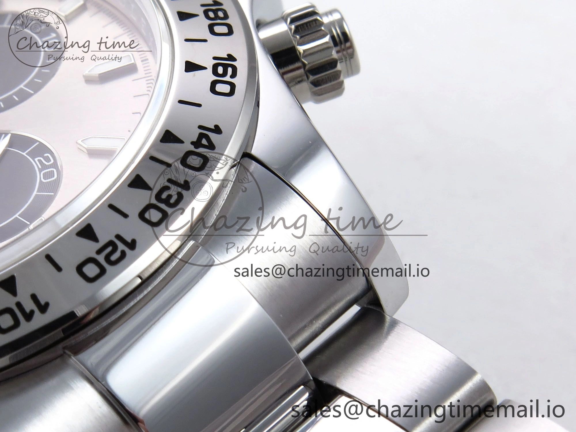 Daytona 126509 QF 1:1 Best Edition Gray Black Dial on SS Bracelet SH4131 V6 (Gain Weight）
