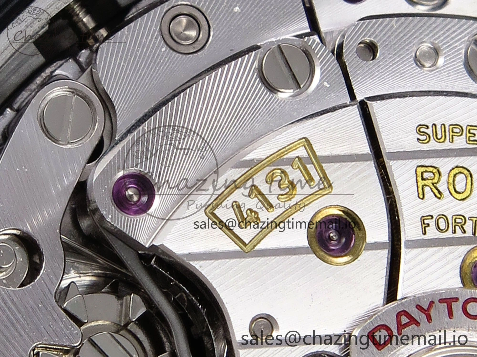 Daytona 126509 QF 1:1 Best Edition Gray Black Dial on SS Bracelet SH4131 V6 (Gain Weight）
