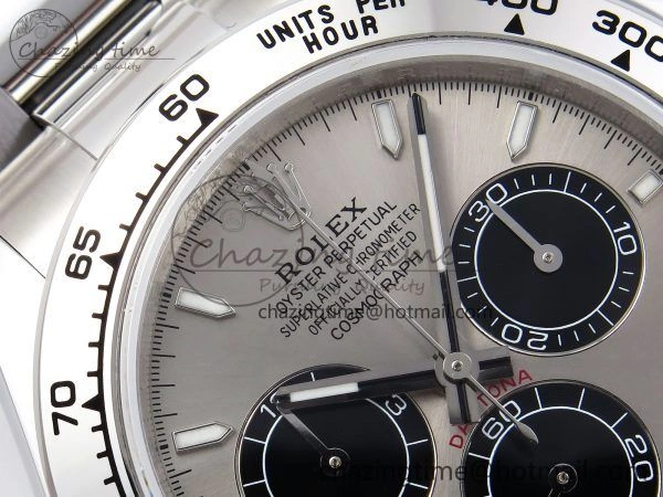 Daytona 126509 QF 1:1 Best Edition Gray Black Dial on SS Braclet SH4131 V5