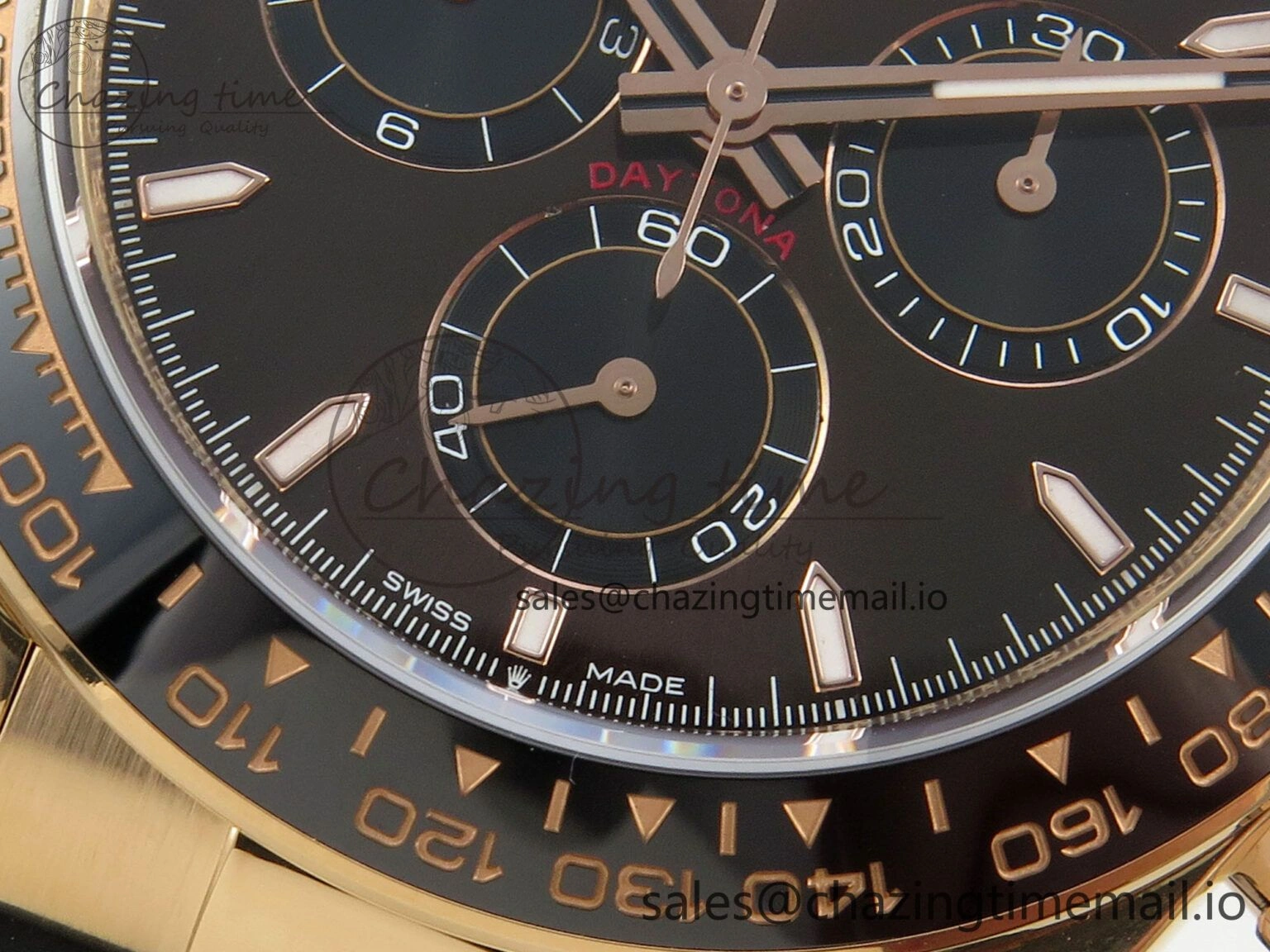 Daytona 126515 Gain Weight APSF 1:1 Best Edition Brown Dial Sticks Markers on Oysterflex Strap SH4131