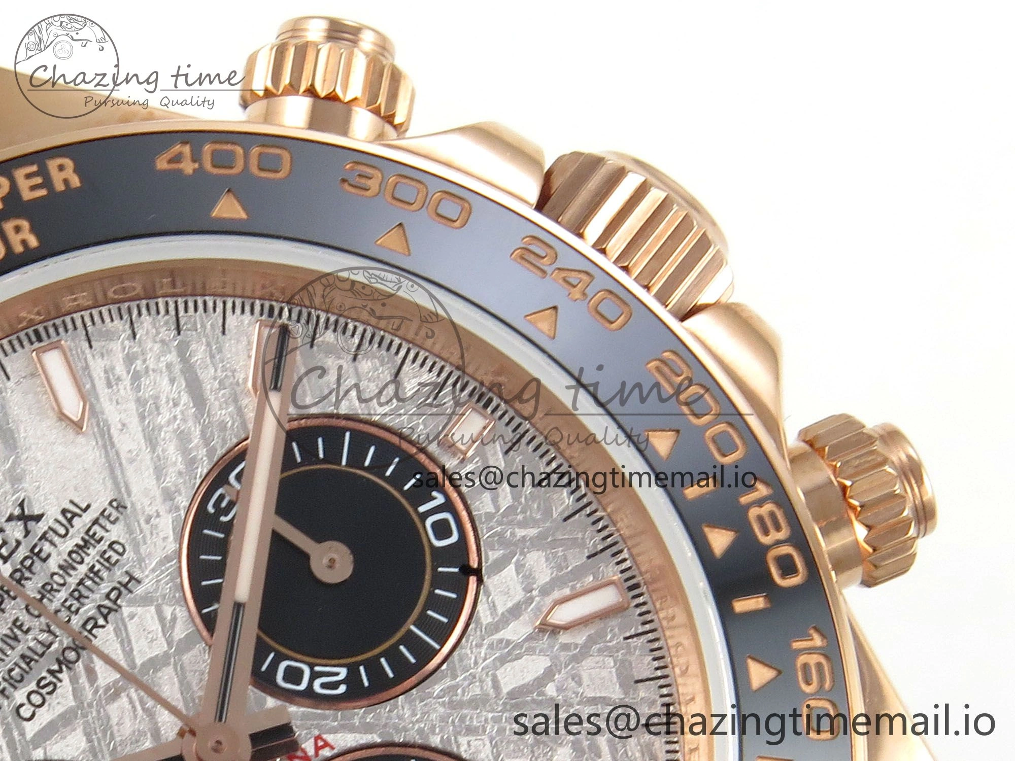 Daytona 126515 Gain Weight SWF 1:1 Best Edition Meteorite Dial Sticks Markers on Oysterflex Strap SH4131
