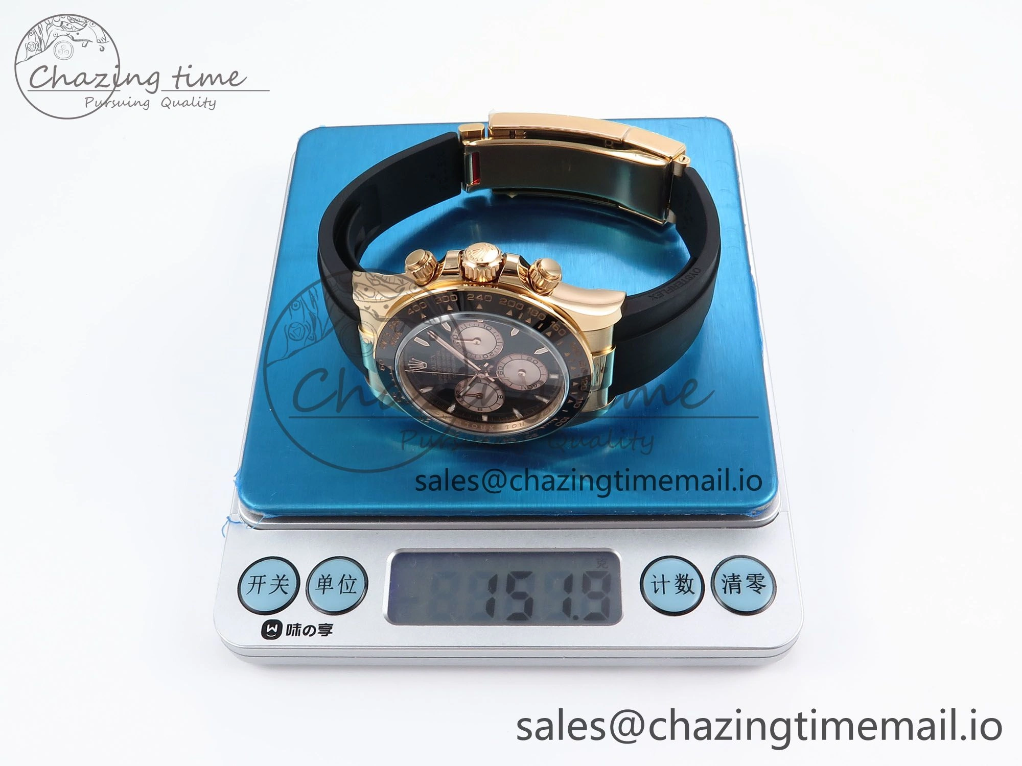 Daytona 126515 LN APSF 1:1 Best Edition Black Dial on Oysterflex Strap SH4131（Gain Weight）