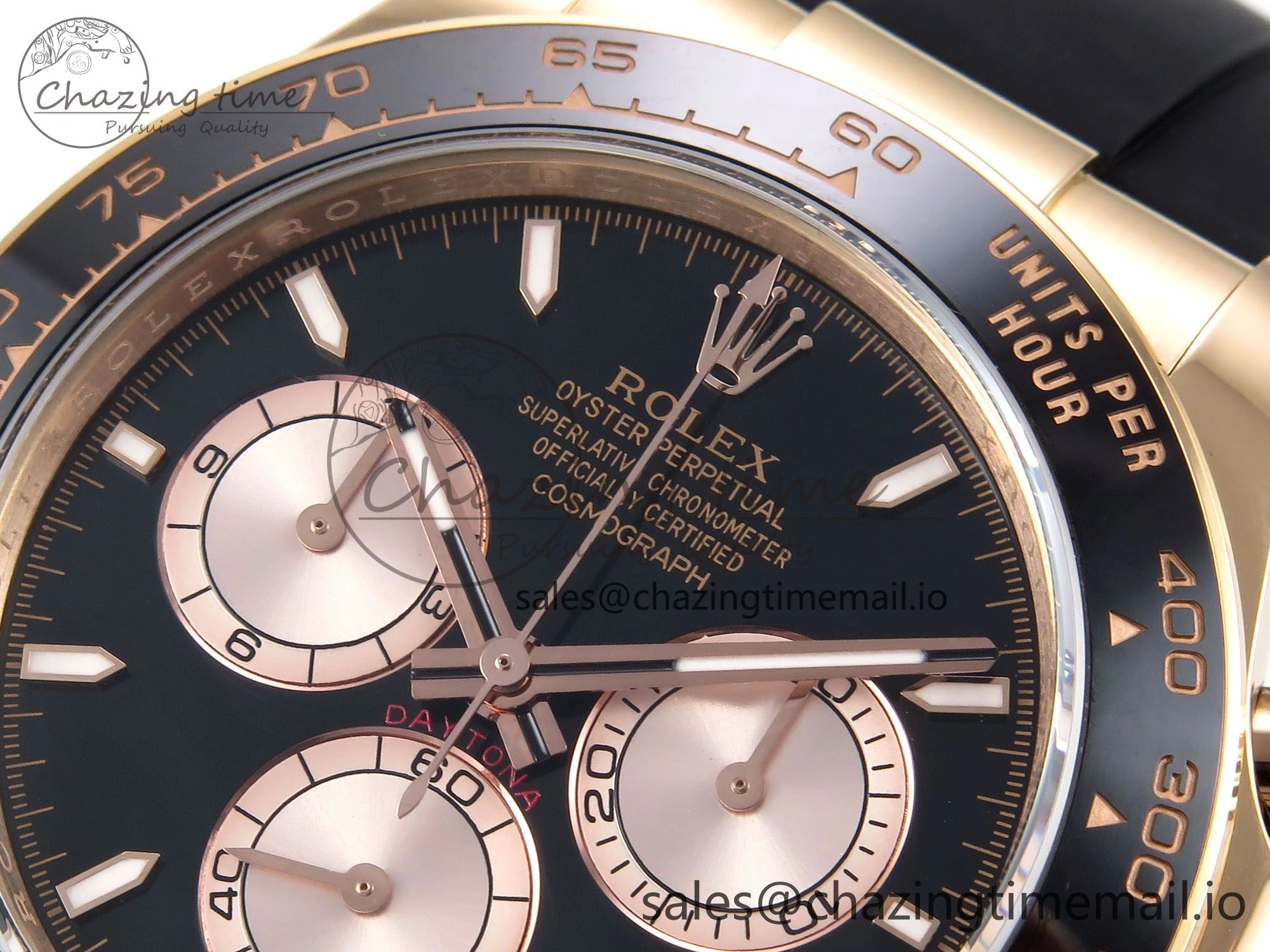 Daytona 126515 LN APSF 1:1 Best Edition Black Dial on Oysterflex Strap SH4131（Gain Weight）