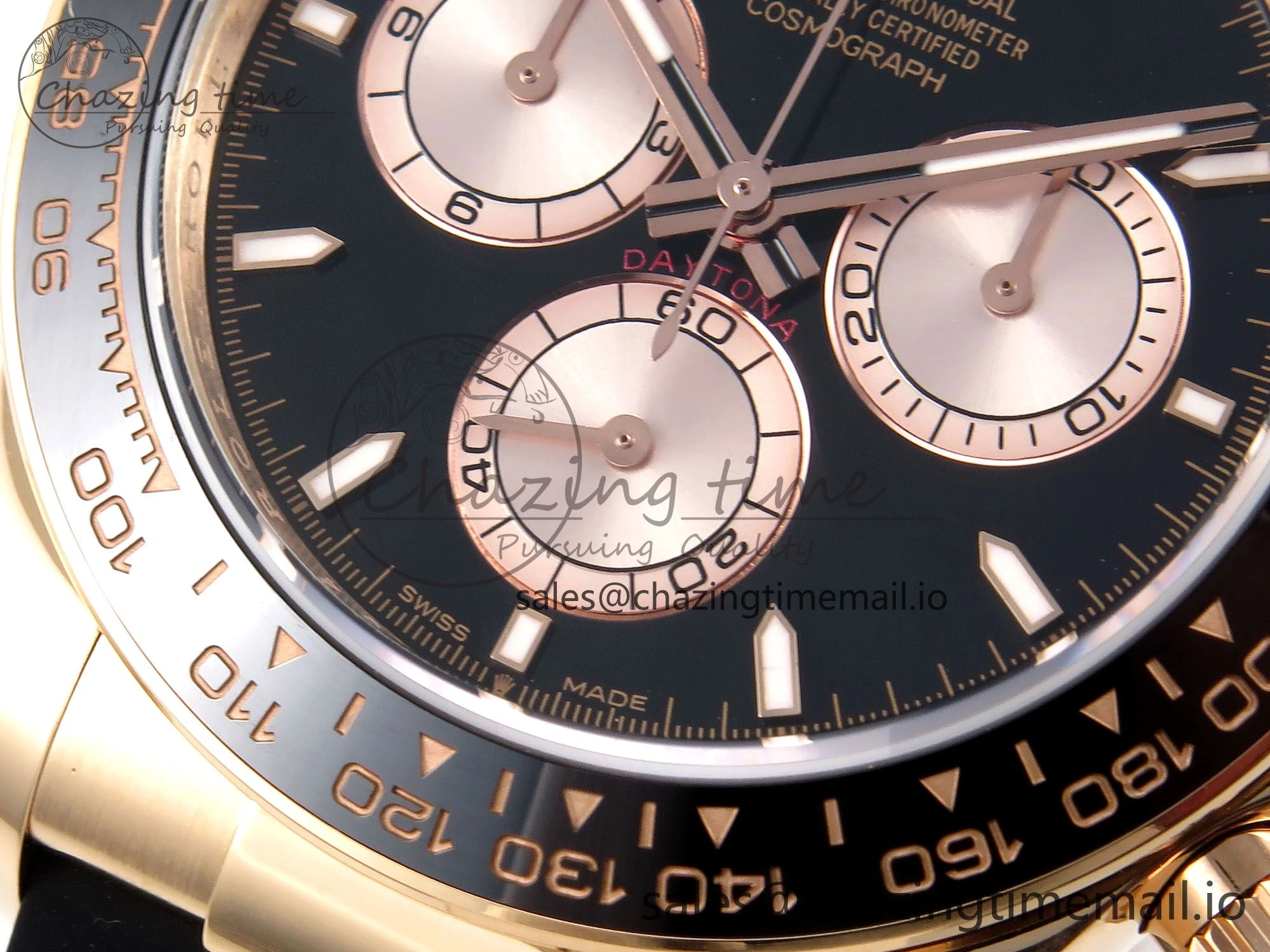 Daytona 126515 LN APSF 1:1 Best Edition Black Dial on Oysterflex Strap SH4131（Gain Weight）