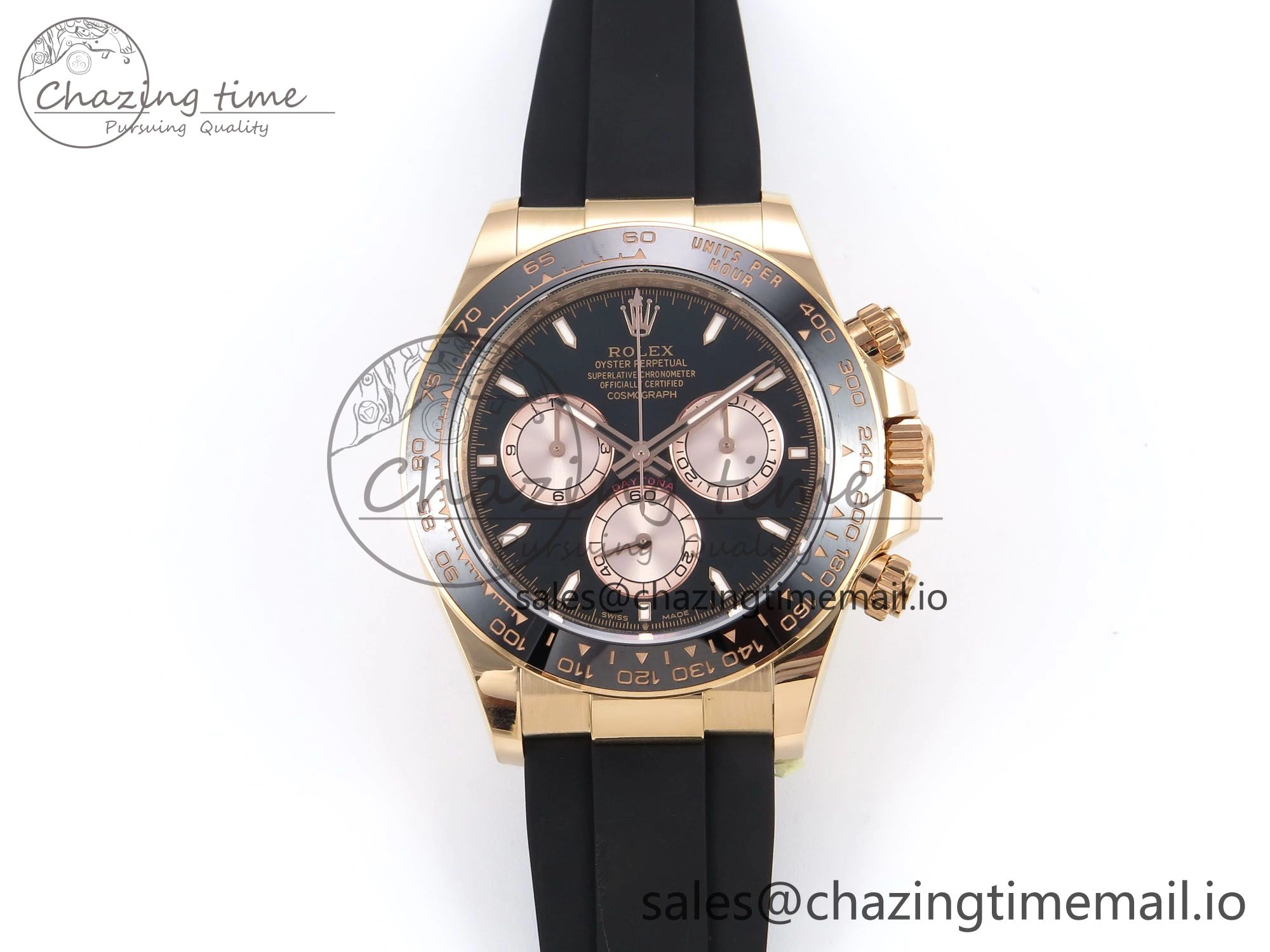 Daytona 126515 LN APSF 1:1 Best Edition Black Dial on Oysterflex Strap SH4131（Gain Weight）