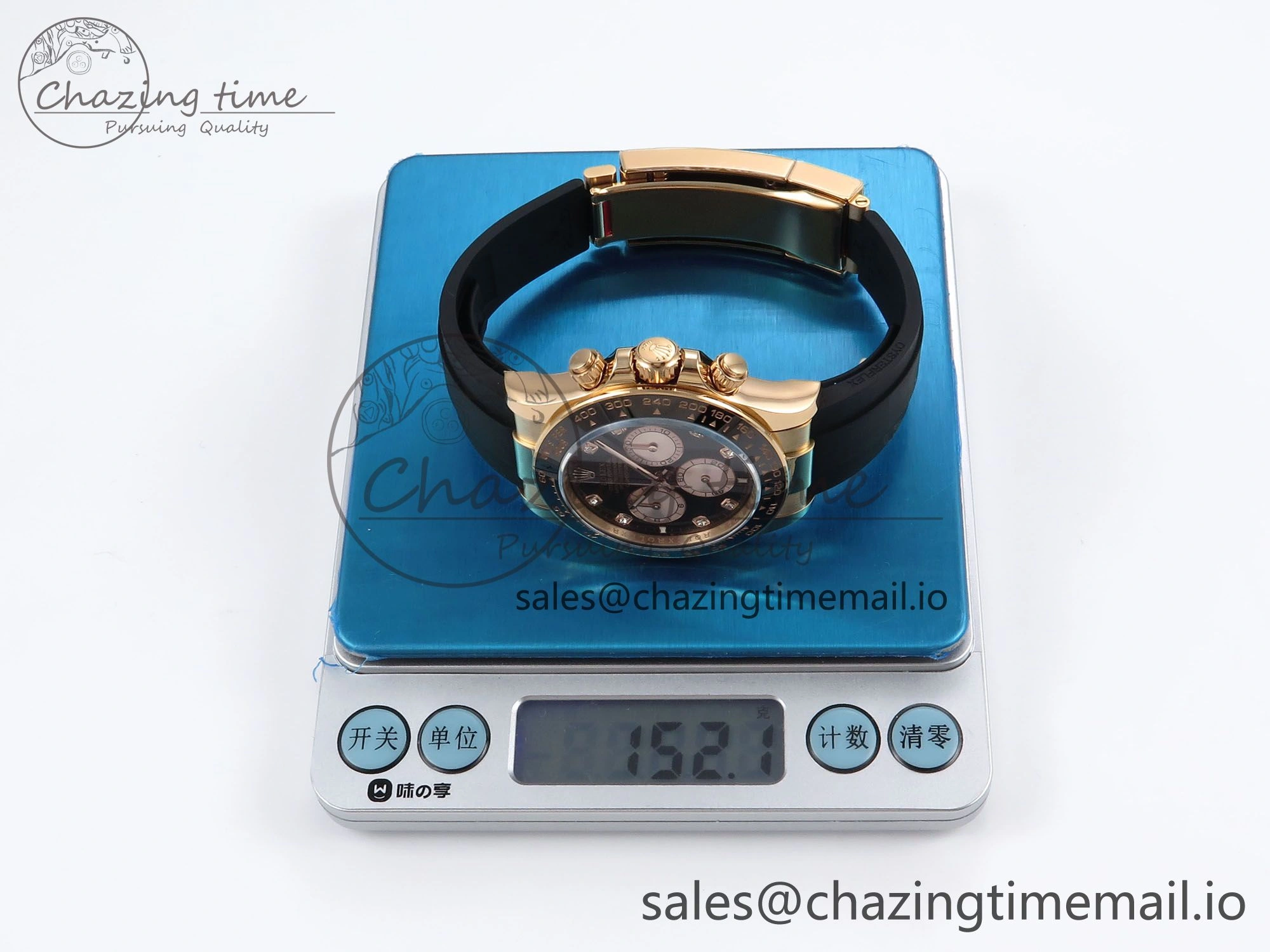 Daytona 126515 LN APSF 1:1 Best Edition Black Diamonds Dial on Oysterflex Strap SH4131（Gain Weight）