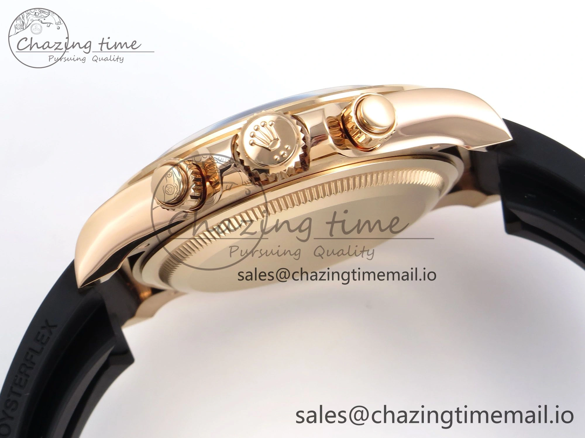 Daytona 126515 LN APSF 1:1 Best Edition Black Diamonds Dial on Oysterflex Strap SH4131（Gain Weight）