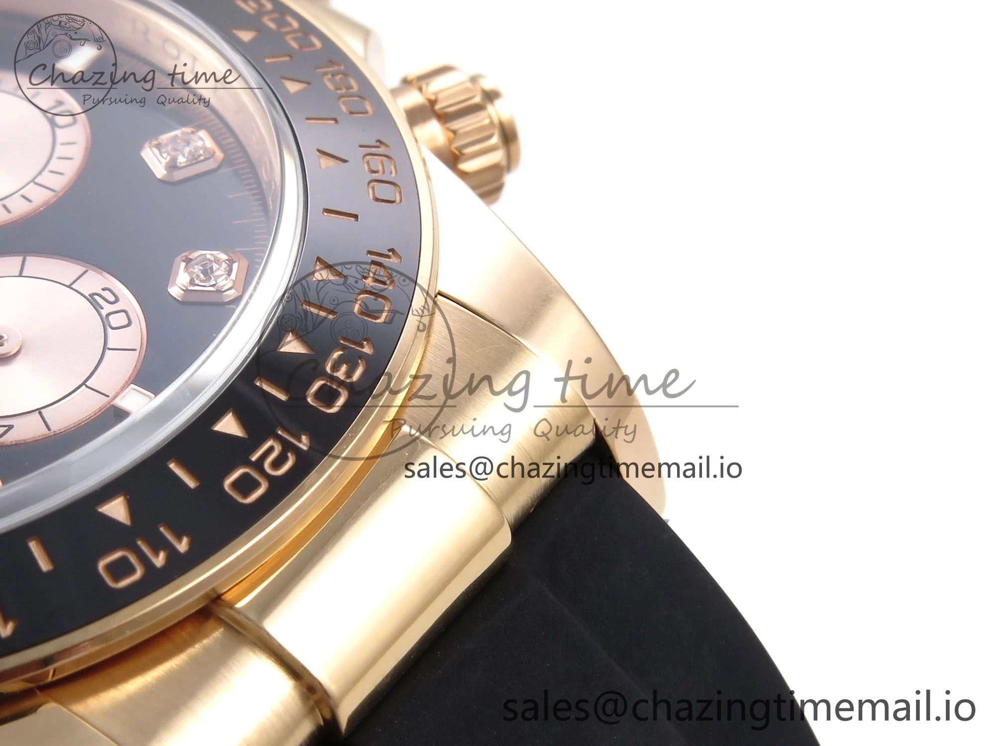Daytona 126515 LN APSF 1:1 Best Edition Black Diamonds Dial on Oysterflex Strap SH4131（Gain Weight）