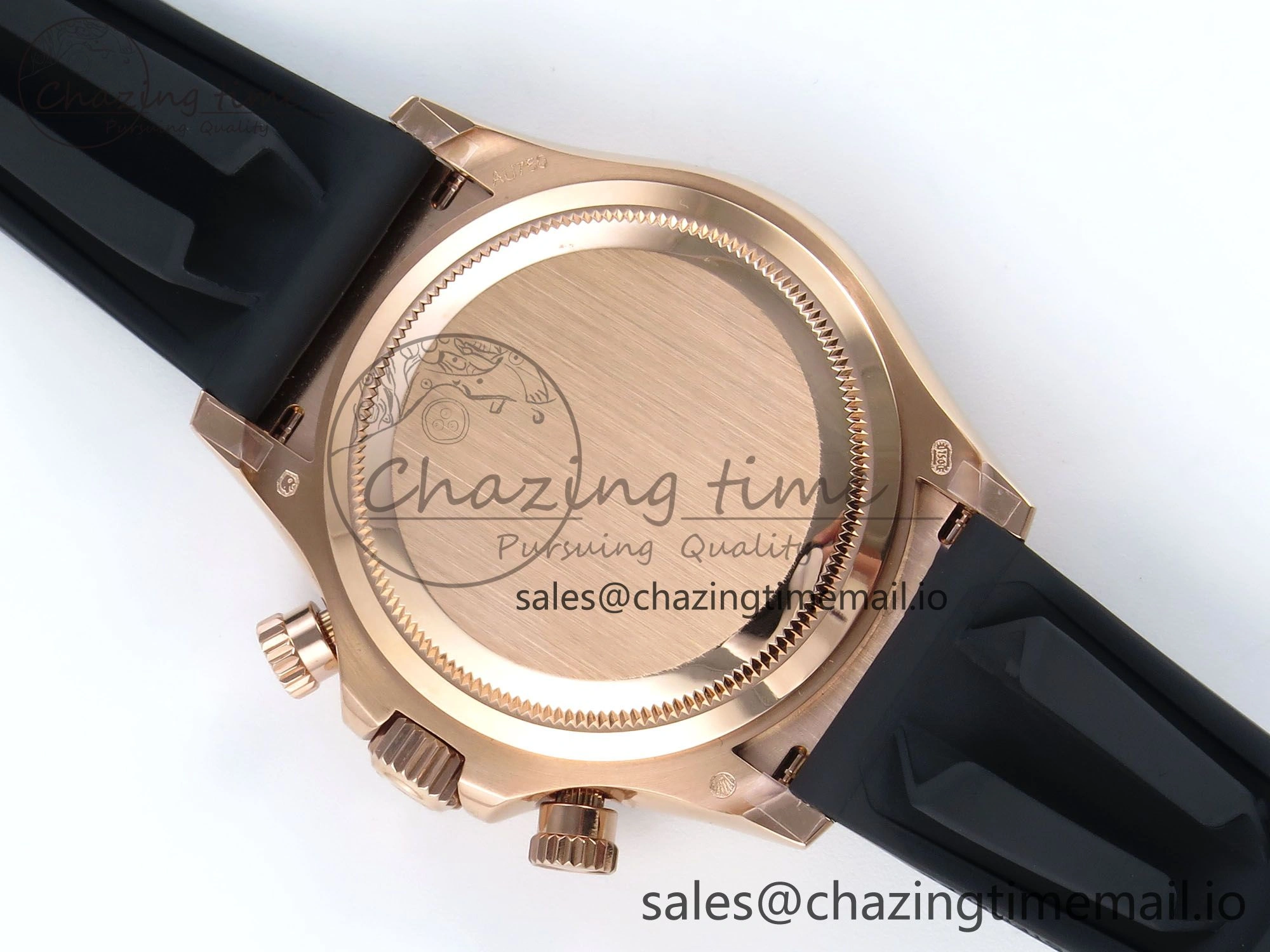 Daytona 126515 QF 1:1 Best Edition Black RG Dial on Oysterflex Strap SH4131 V5